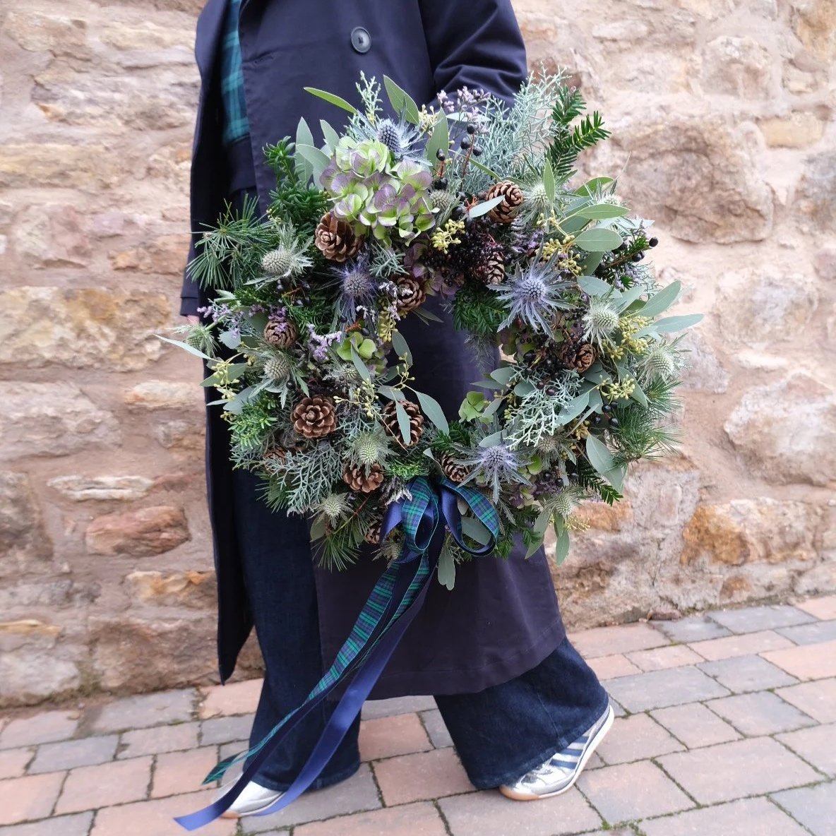 Close-up-Tartan-and-thistle-christmas-wreath-textures-of-scotland.jpg
