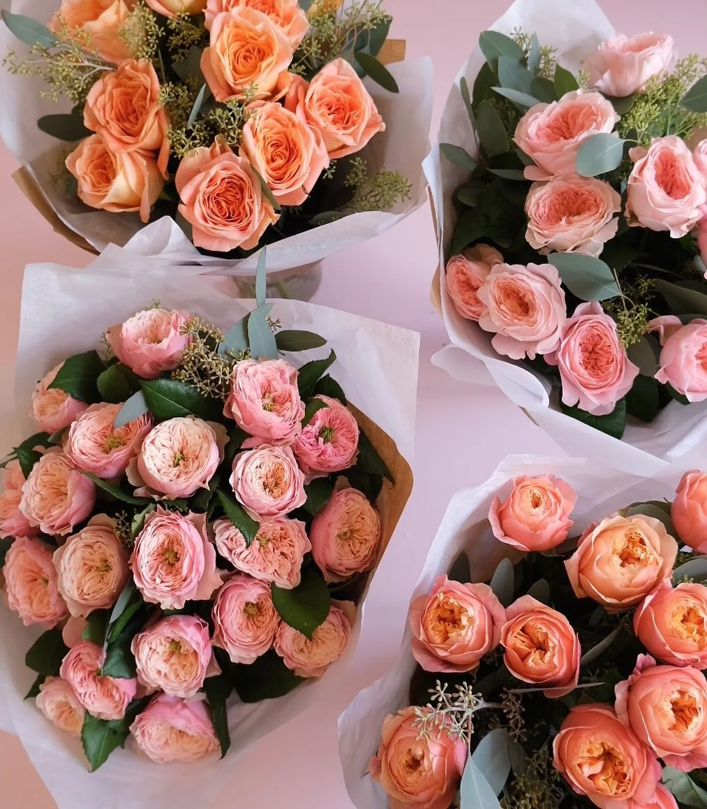 There is still time to order your flower deliveries and collections for the weekend 🌸 

We have gorgeous new designs including our very special garden rose wraps and all signature bouquets feature In Blooms home grown Dahlias 🤩