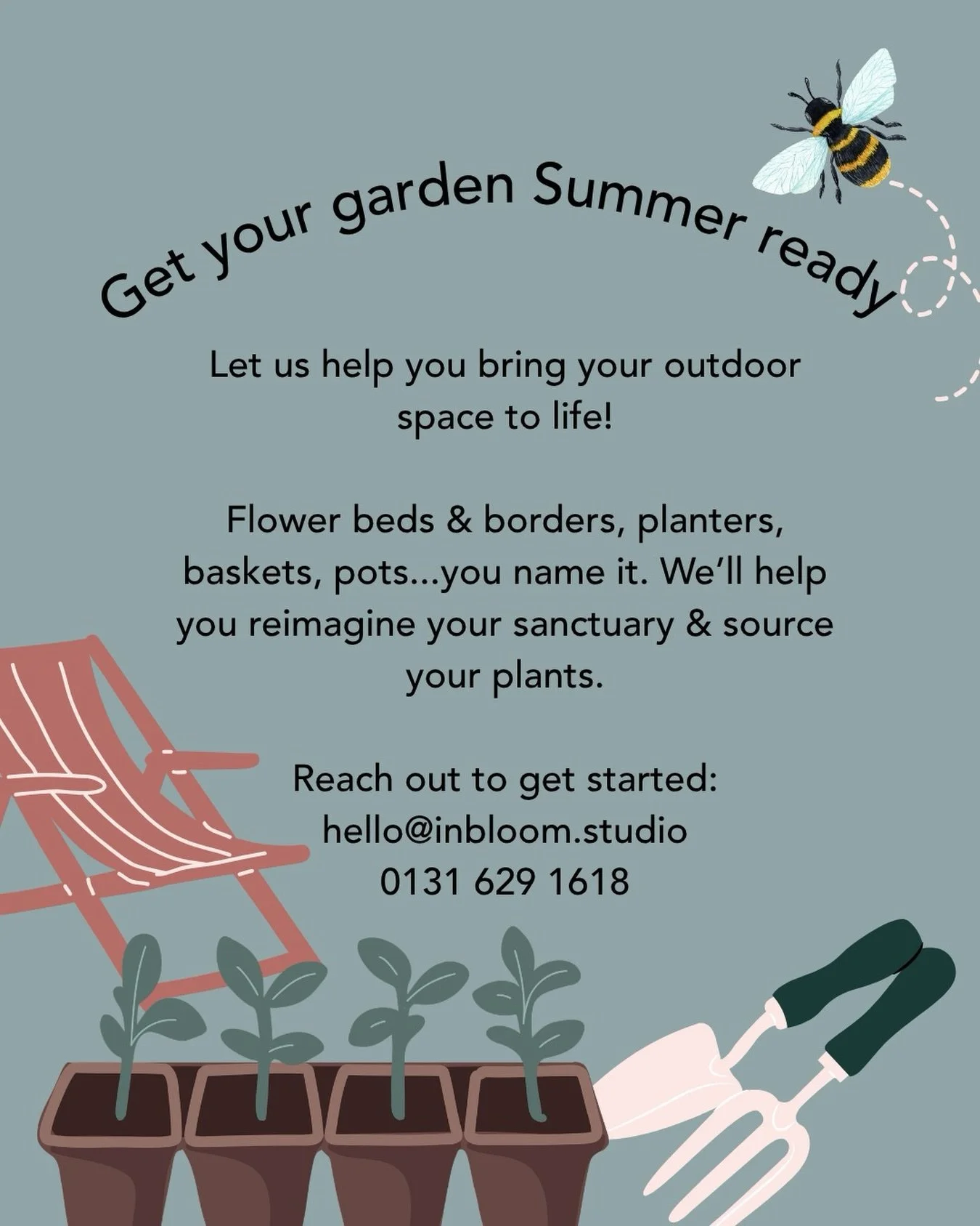 Launching on our website soon, a suite of garden services to help you perfect your outdoor space in time for the Scottish summer 😉 

If you want to tick it off your to do list now pop in &amp; see us or send us a message to plan schedule your garden