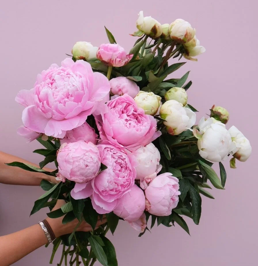 Just in time for the weekend! 

We have just had a fabulous delivery of these beauties and can&rsquo;t wait to get them out in your orders 🌸

If you fancy treating yourselves to a bunch of Peonies don&rsquo;t hang around as there is only 5 weeks lef