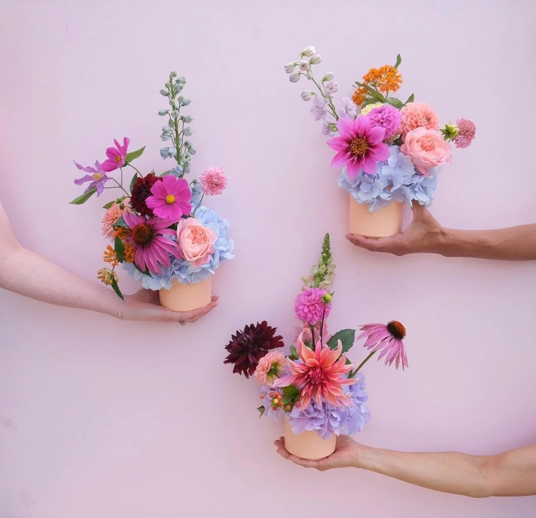Bloomin' Peach Pots