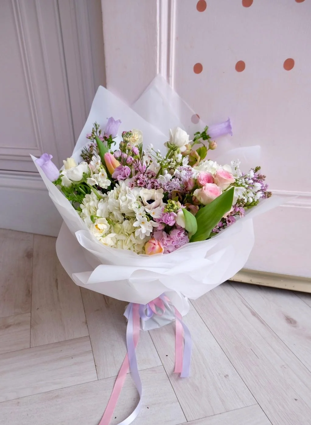 Spring Blush Flower Bouquet