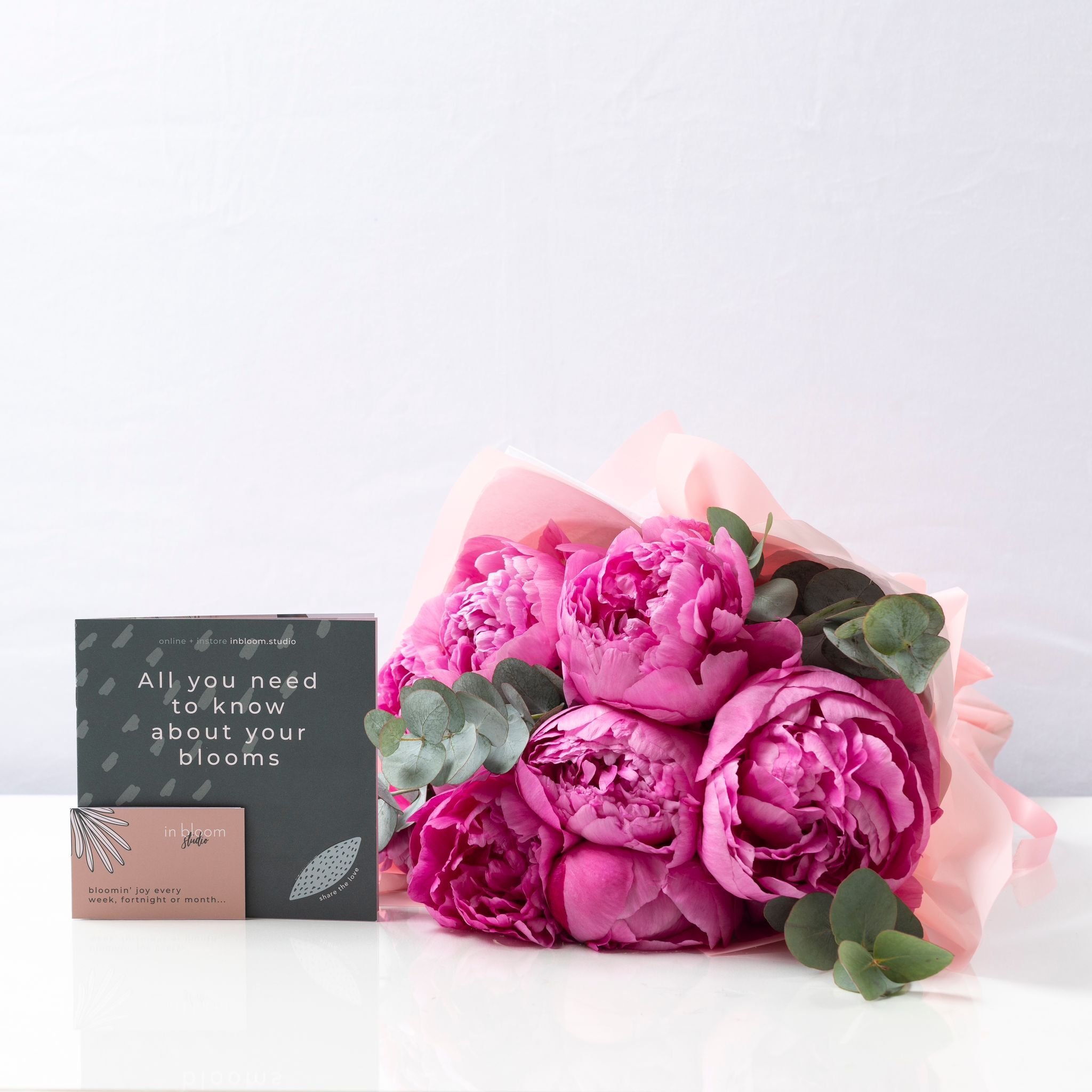Dr Alexander Fleming peony roses fresh to your door delivered east lothian