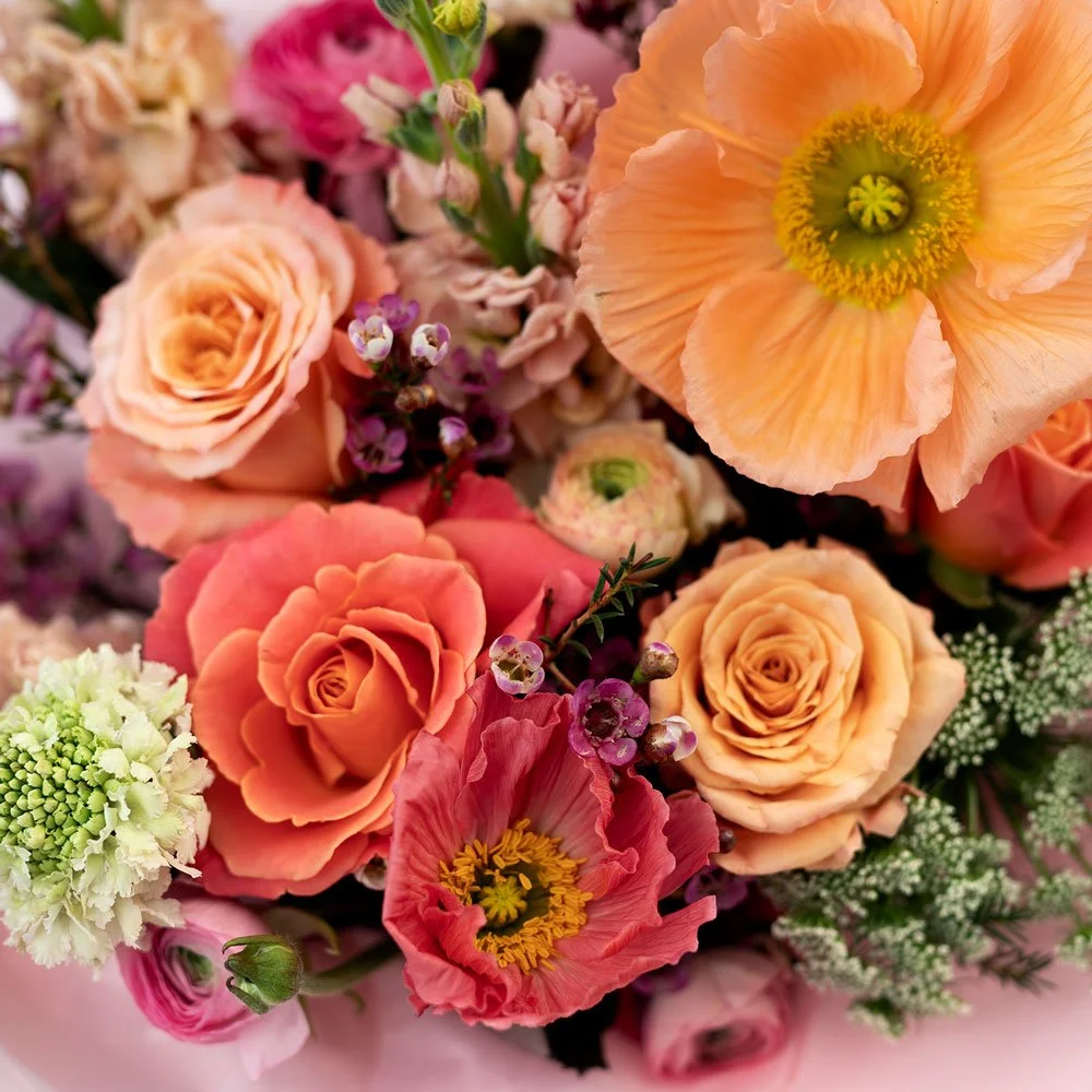 mothers day spring fresh flower bouquet in bloom studio edinburgh