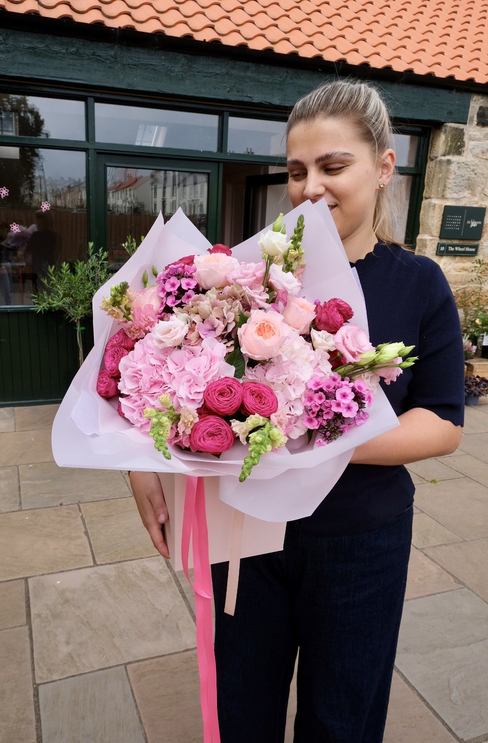 Pretty In Pink Flower Bouquet