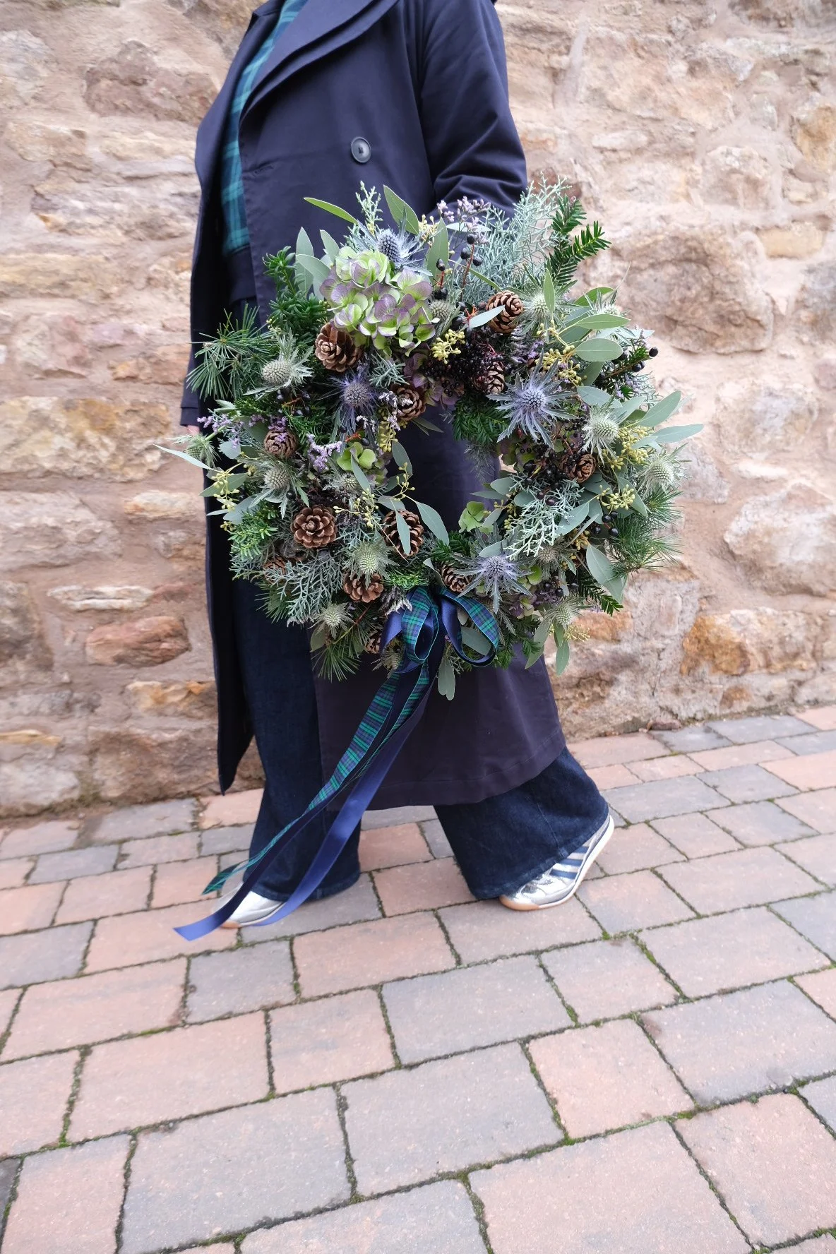 Flower of Scotland Christmas Wreath