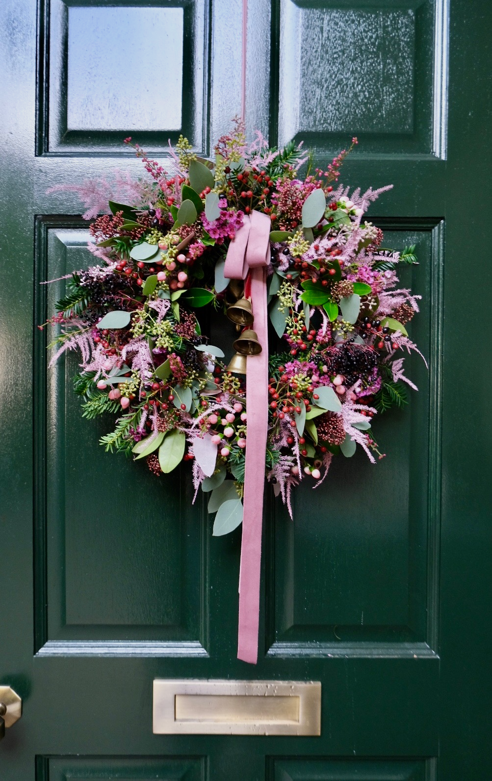 Pink Fizz Christmas Wreath