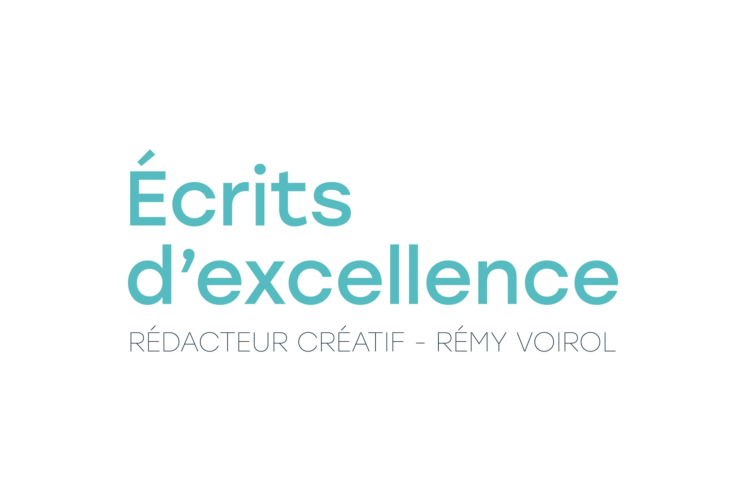 Ecrits d'excellence — Direction artistique & identité visuelle