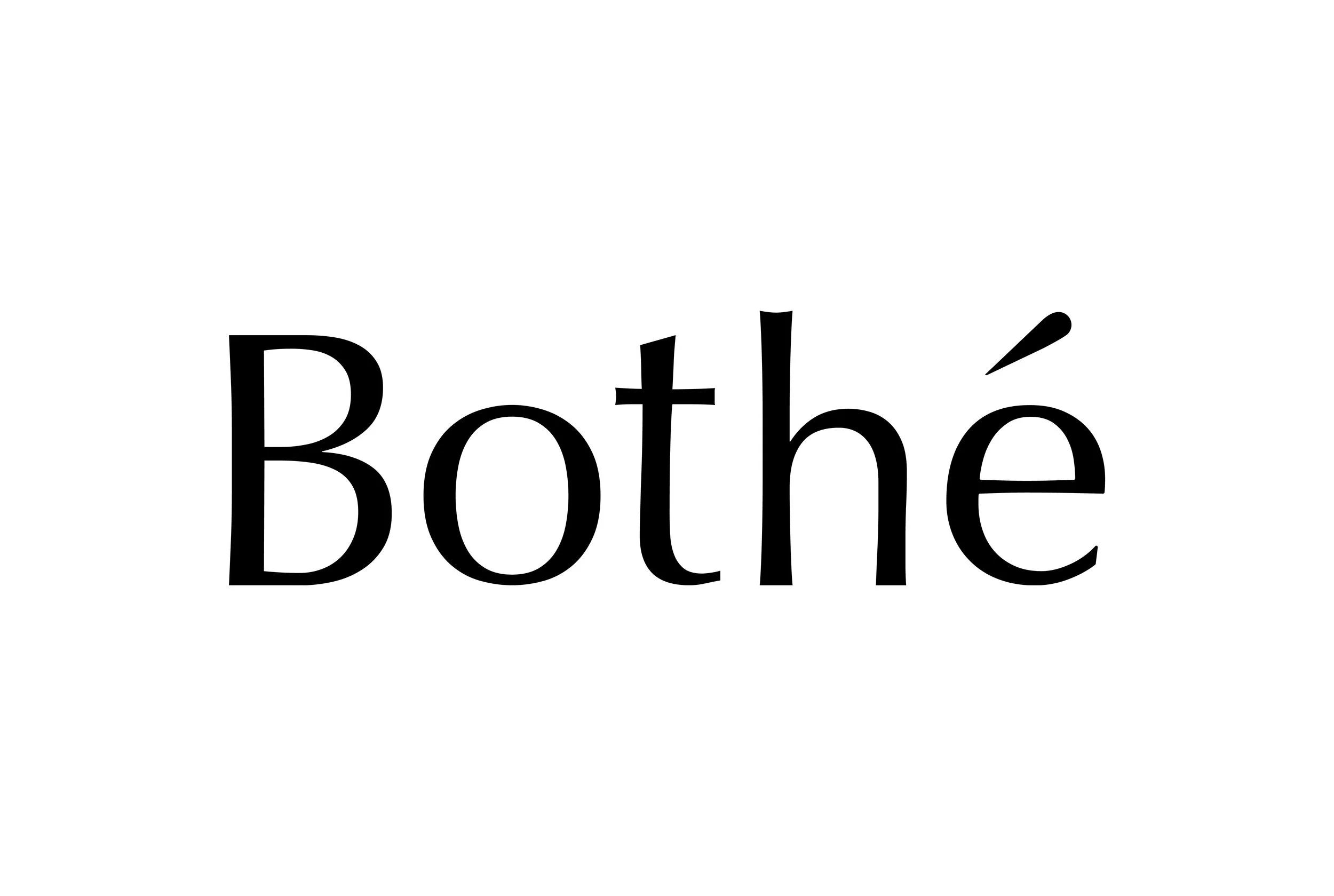 Bothé — Refonte complète de l’identité de marque