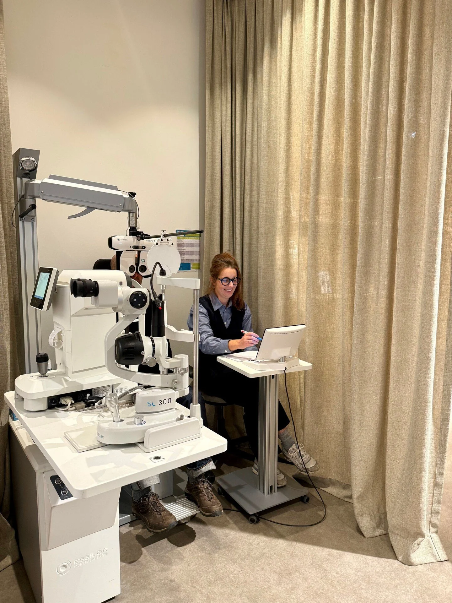 Test de d&eacute;pistage et analyse de votre vue sous notre &oelig;il expert? 
Prenez RDV!