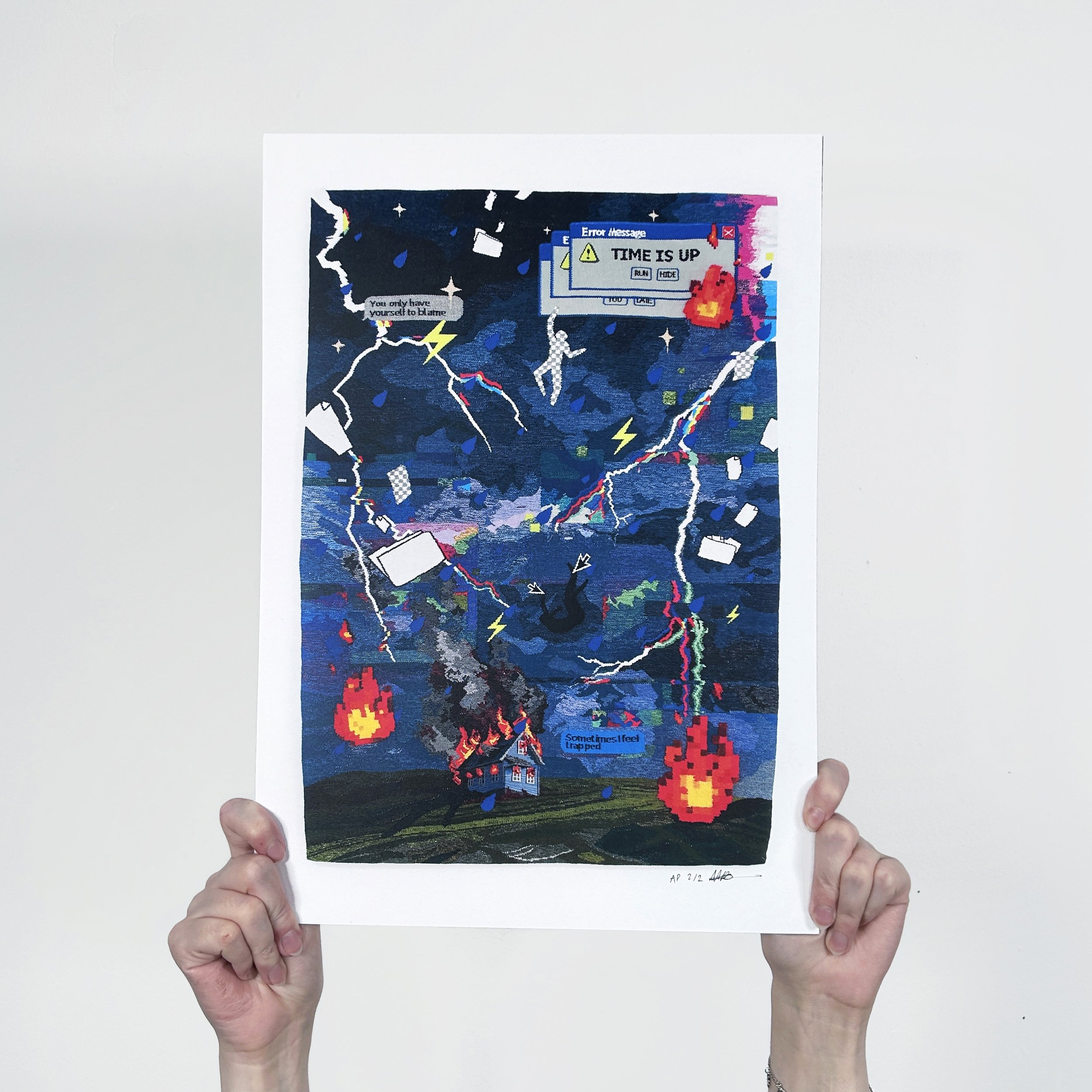 A3 Print of ‘Everything That Could Go Wrong, Did Go Wrong (But Maybe It’s Not My Fault)