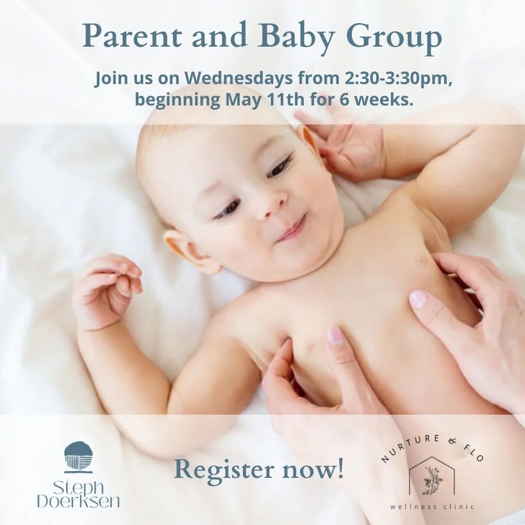 We're excited to be hosting a group for new parents! Bring your baby, meet other parents, hang out in our lovely space. 

This is a chance to socialize, support each other and also dig in to some great topics like postpartum mental health, pelvic flo