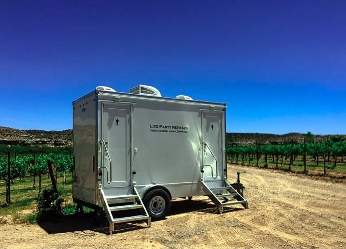 Luxury Restroom Trailer