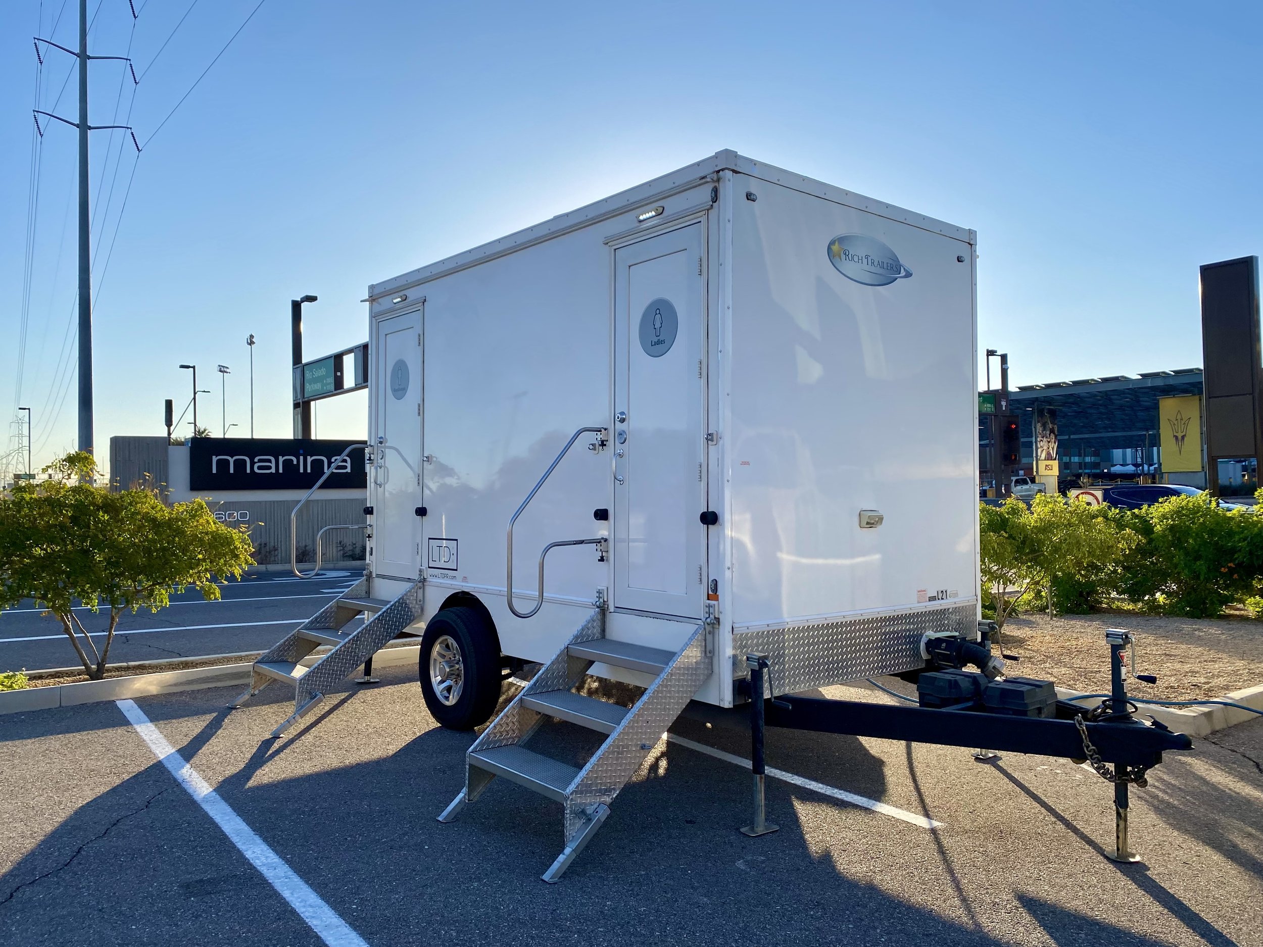 Luxury Restroom Trailer Tempe