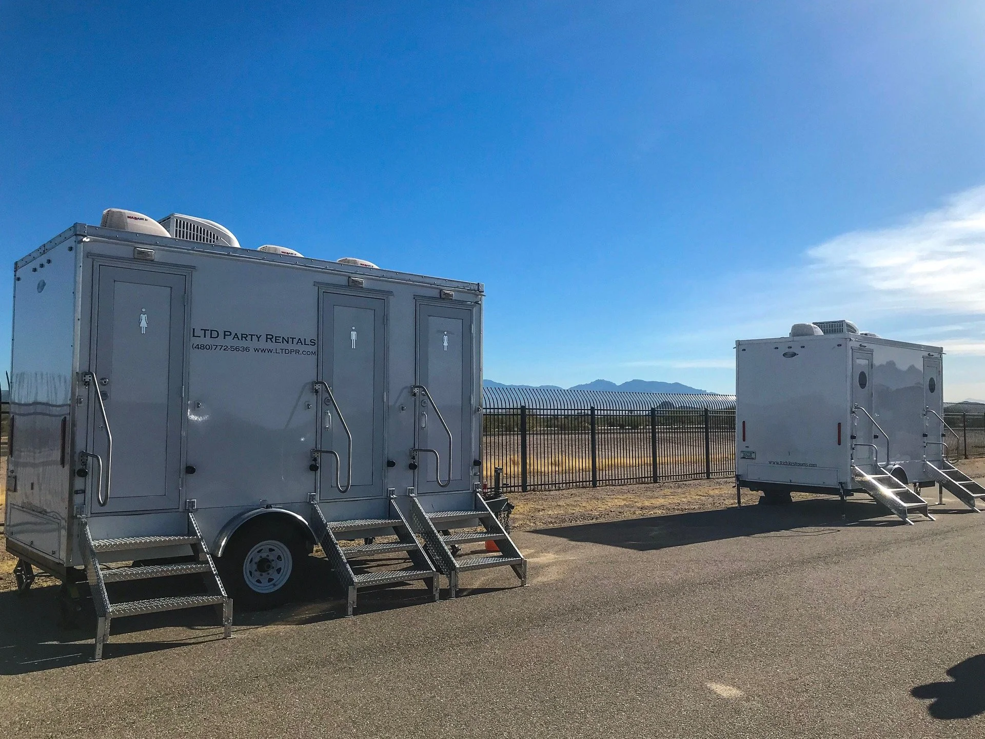 Luxury Restroom Trailer
