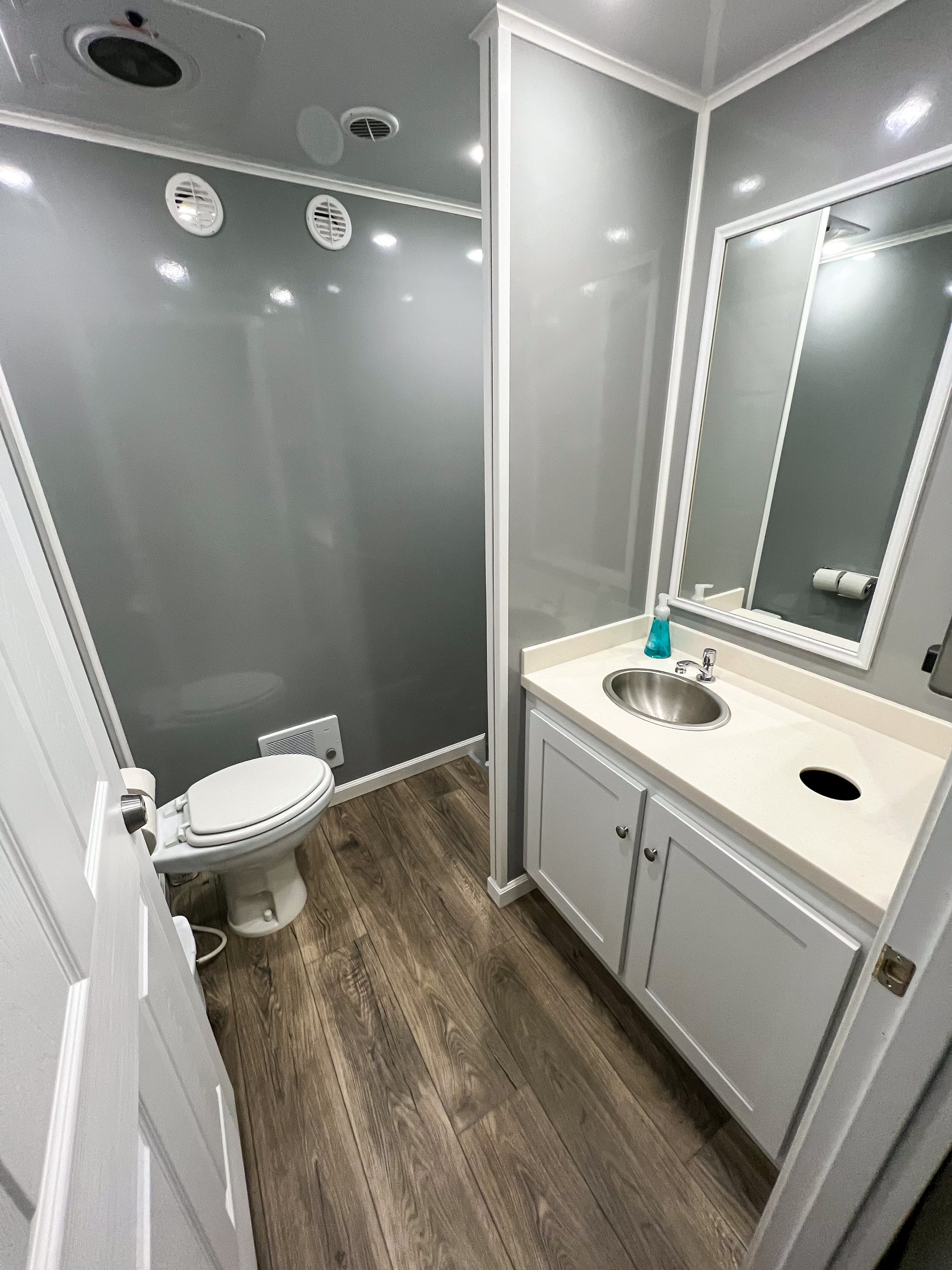 Luxury ADA + 2 Stall Restroom Trailer — LTD Luxury Restroom Trailers