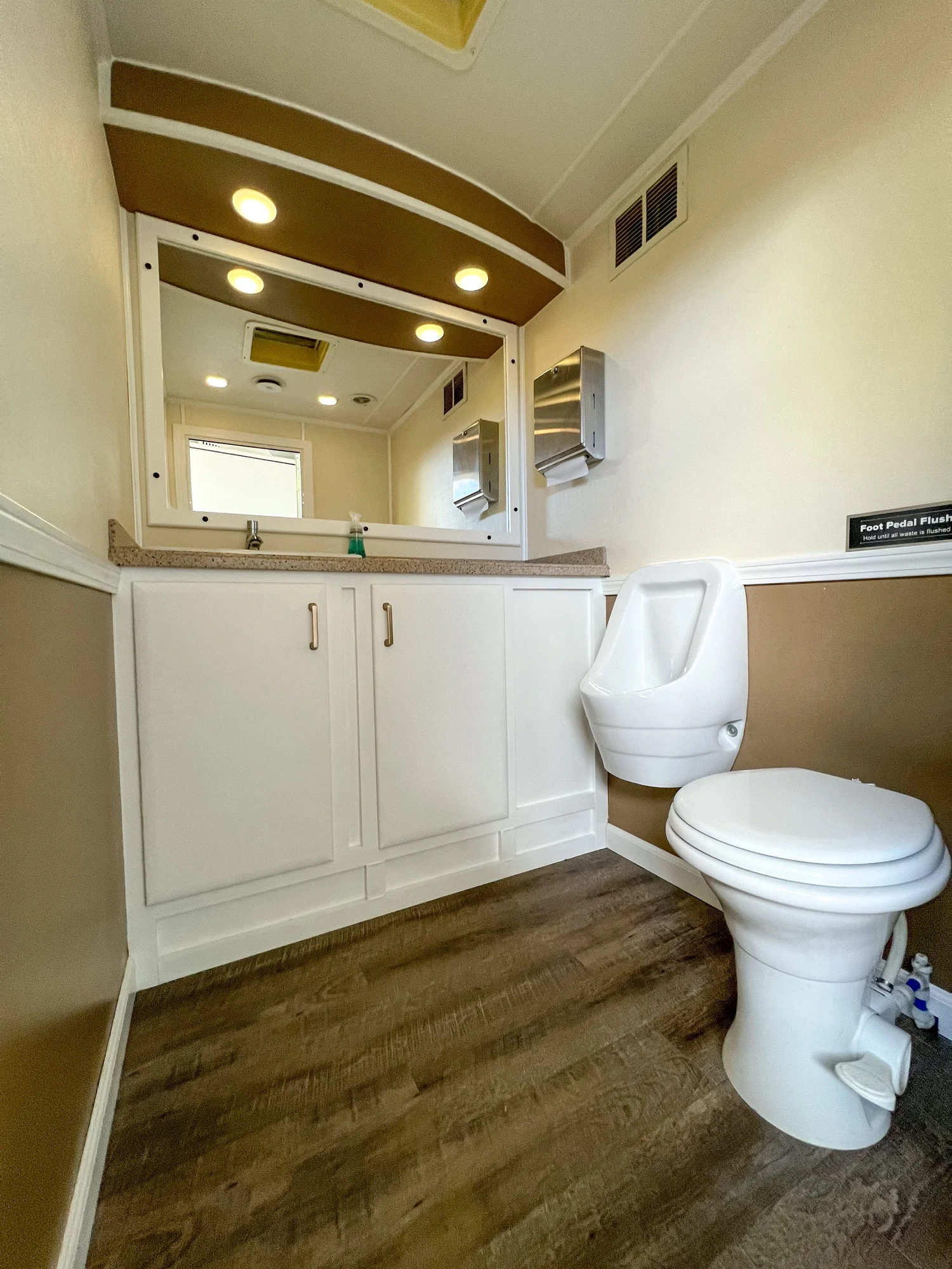 Vegas Series 2 Stall Restroom Trailer — LTD Luxury Restroom Trailers