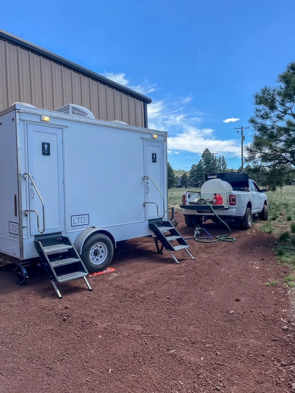 Luxury Restroom Trailer