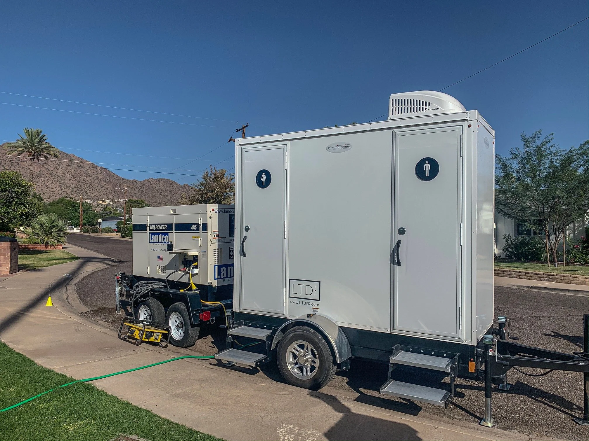 Luxury Restroom Trailer