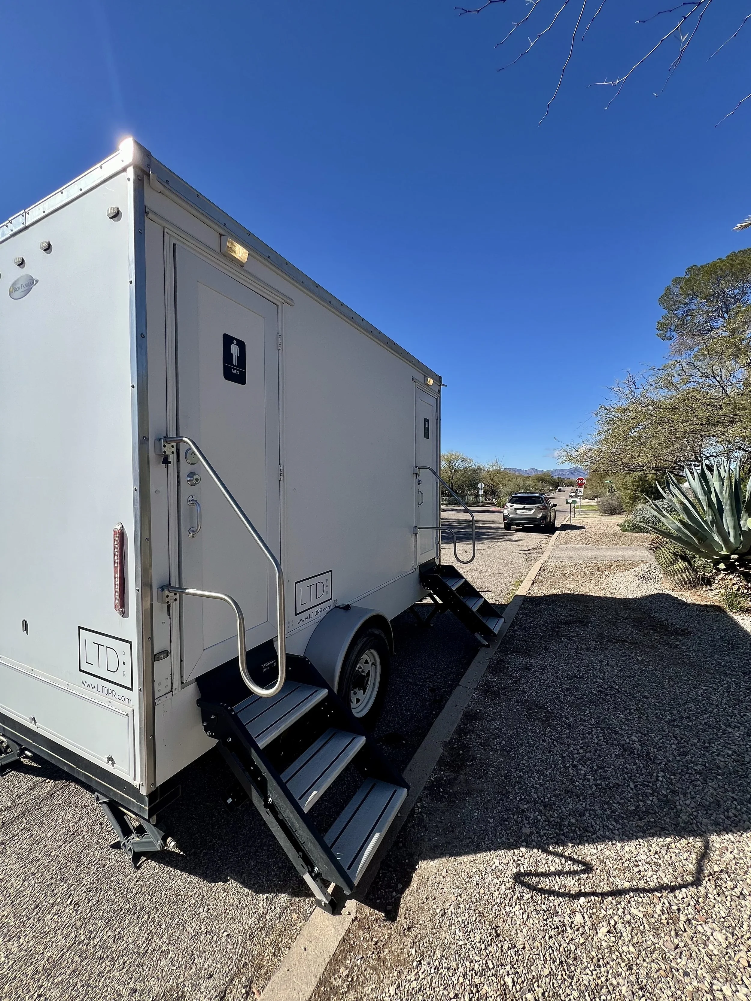 Luxury Restroom Trailer Tucson