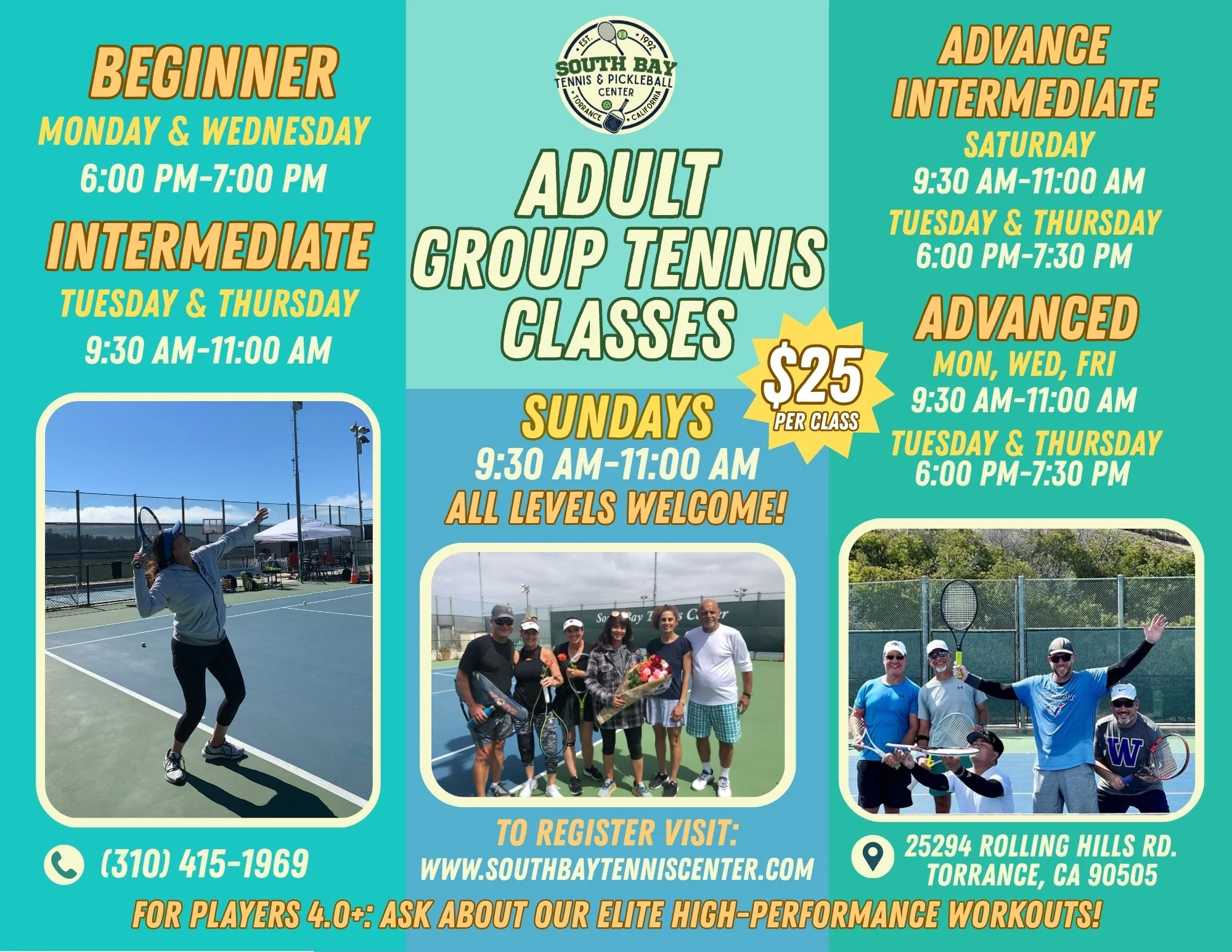 Adult Tennis Workouts