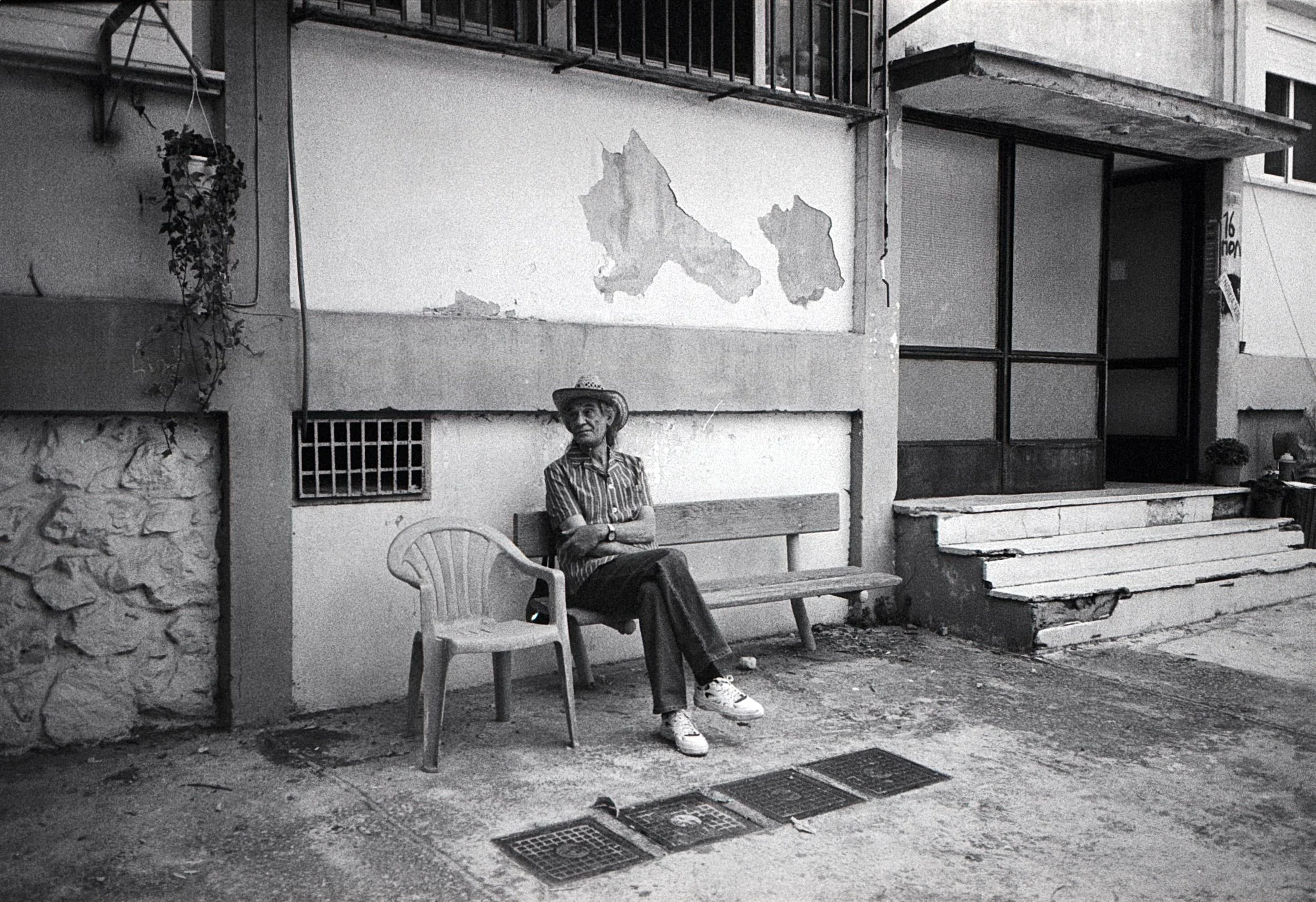 Film Photo of Extra on Set