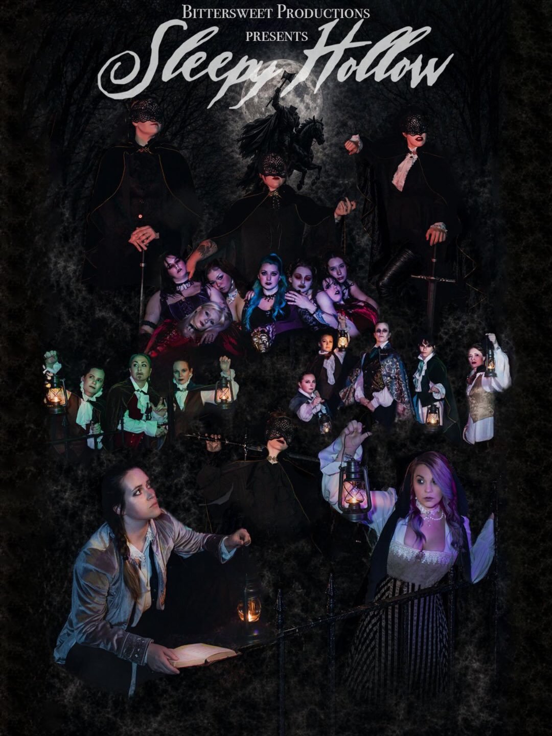 Sleepy Hollow Show Poster with photos of all lead cast members