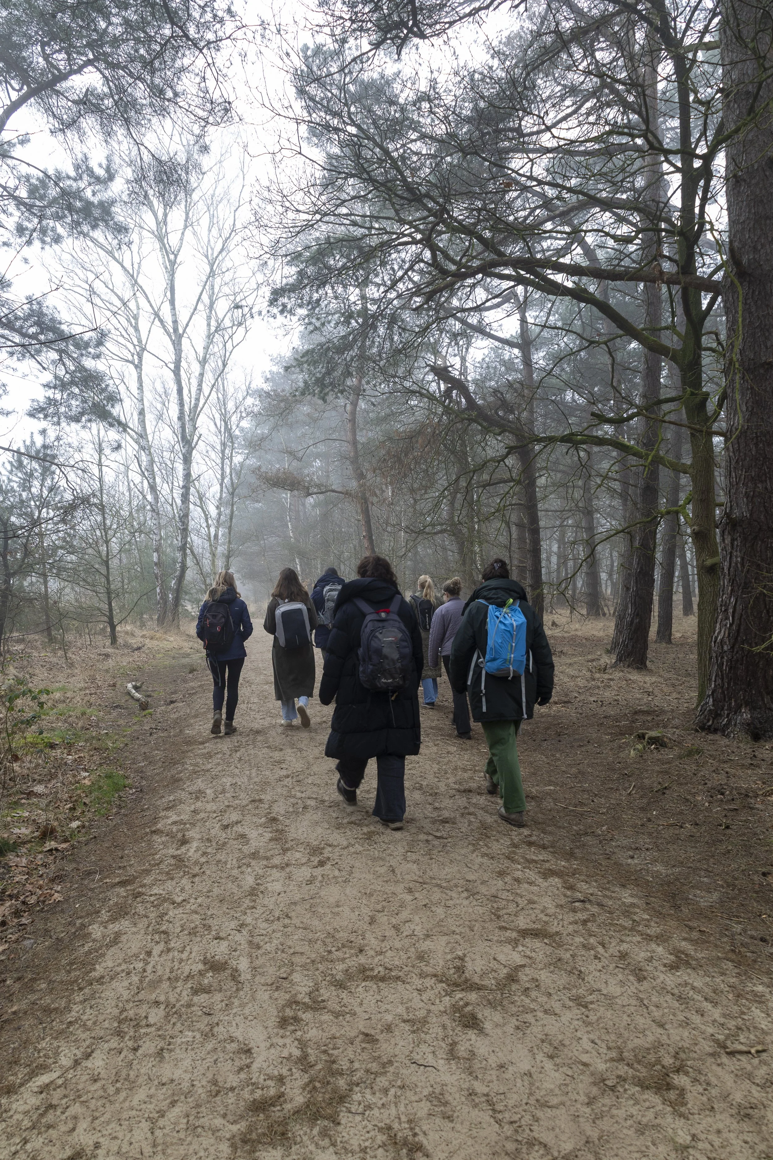 wandelen in de natuur