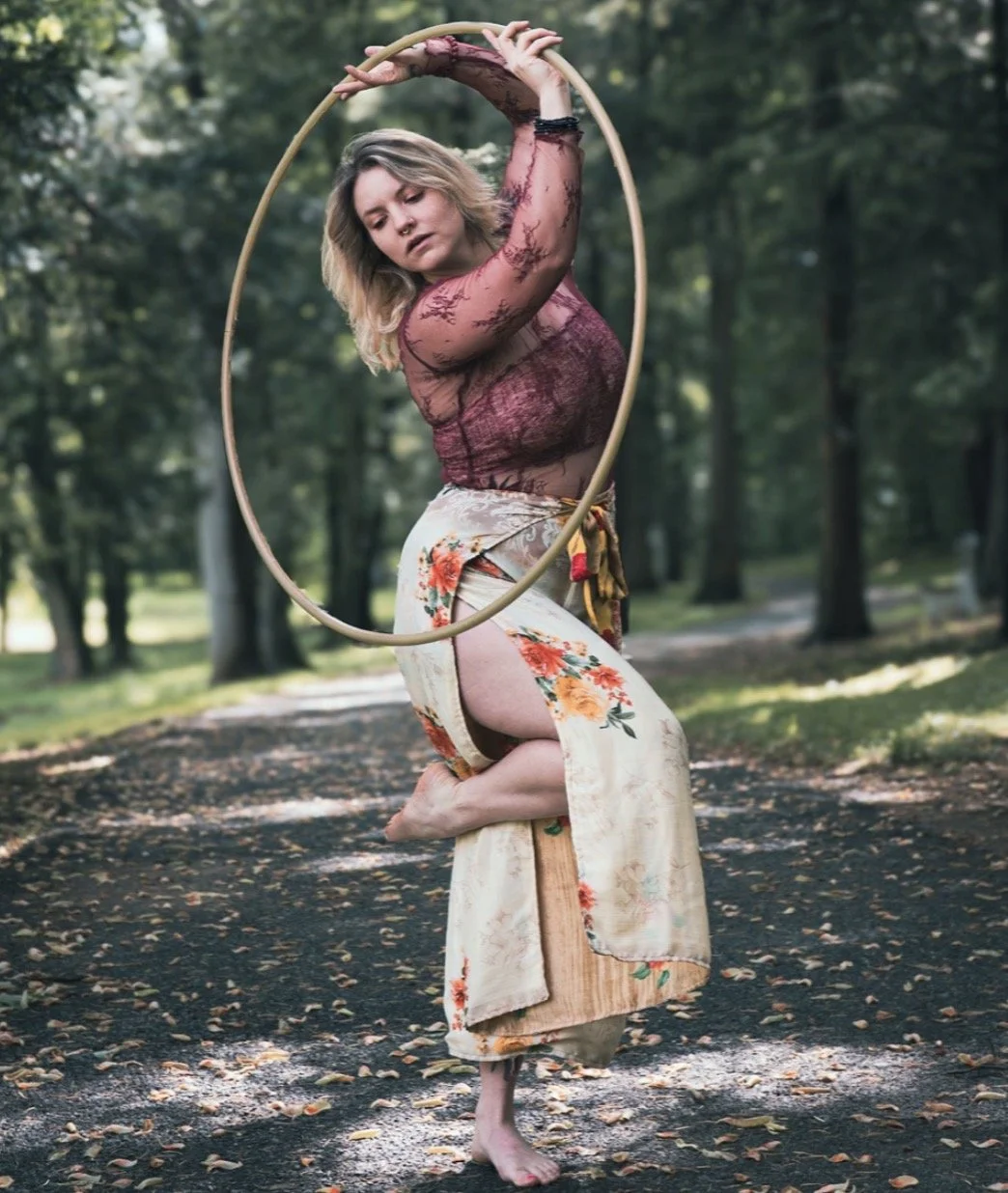 Free to Secret Circus Hula Hooping workshop with Autumn Movement Arts!