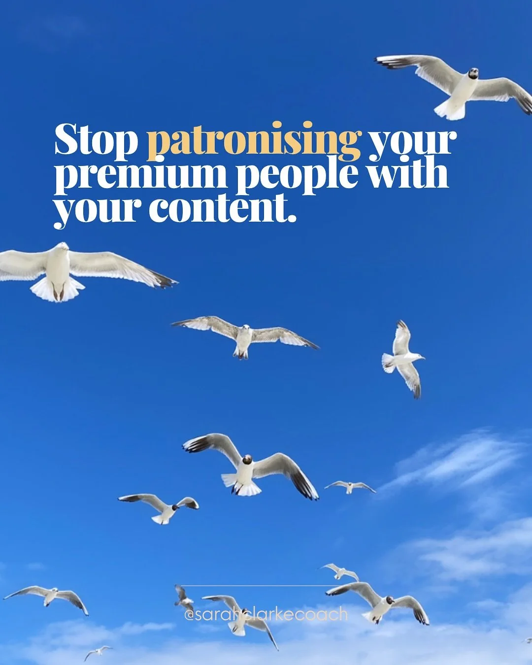 This is the biggest reason why you&rsquo;re still not attracting clients who pay you properly for your life-changing coaching.👆

You&rsquo;ve been coaching for years, you&rsquo;ve developed a level of mastery newly qualified coaches can only dream o
