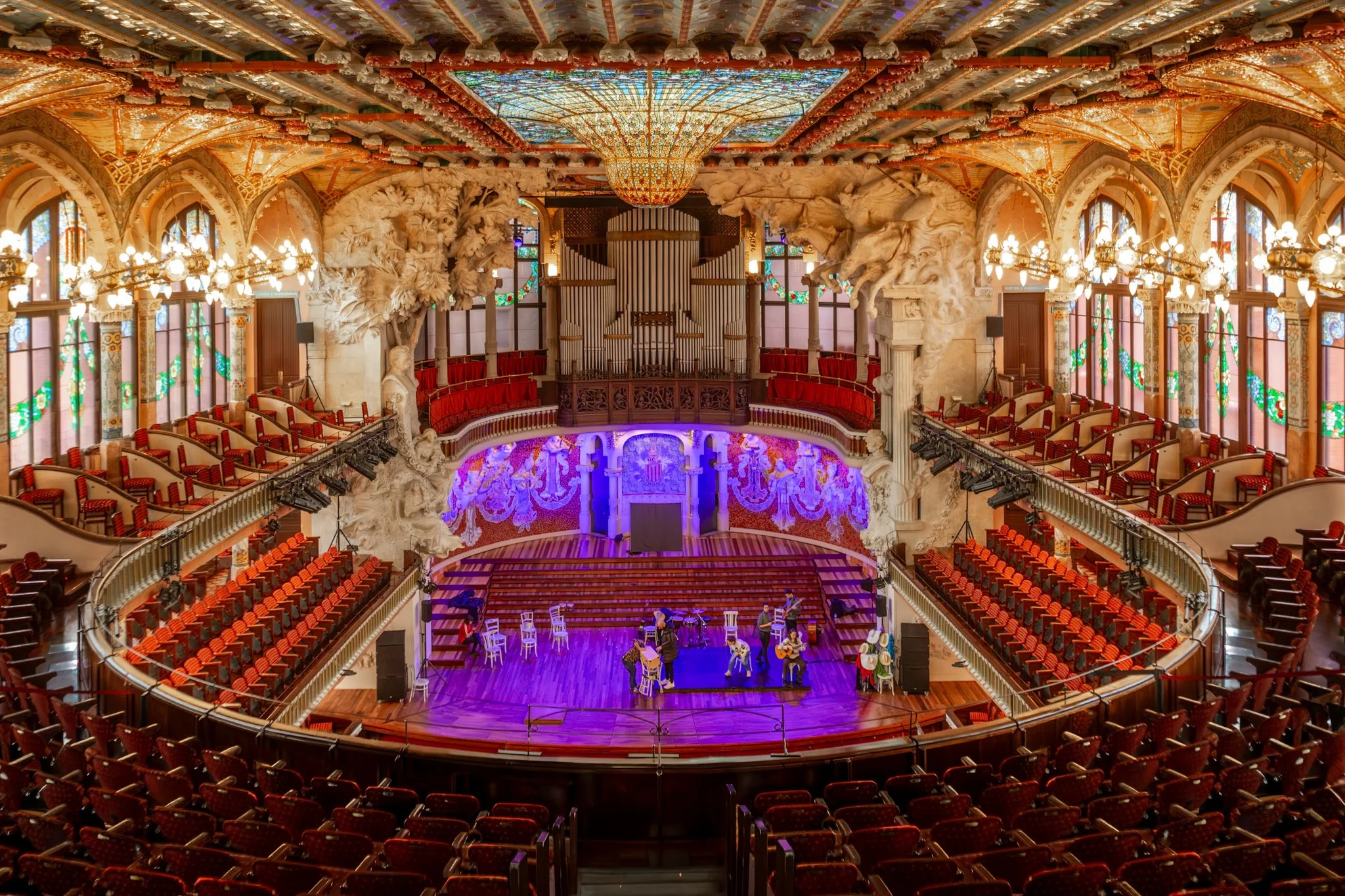 Contact Sheet: Palau de la Música Catalana