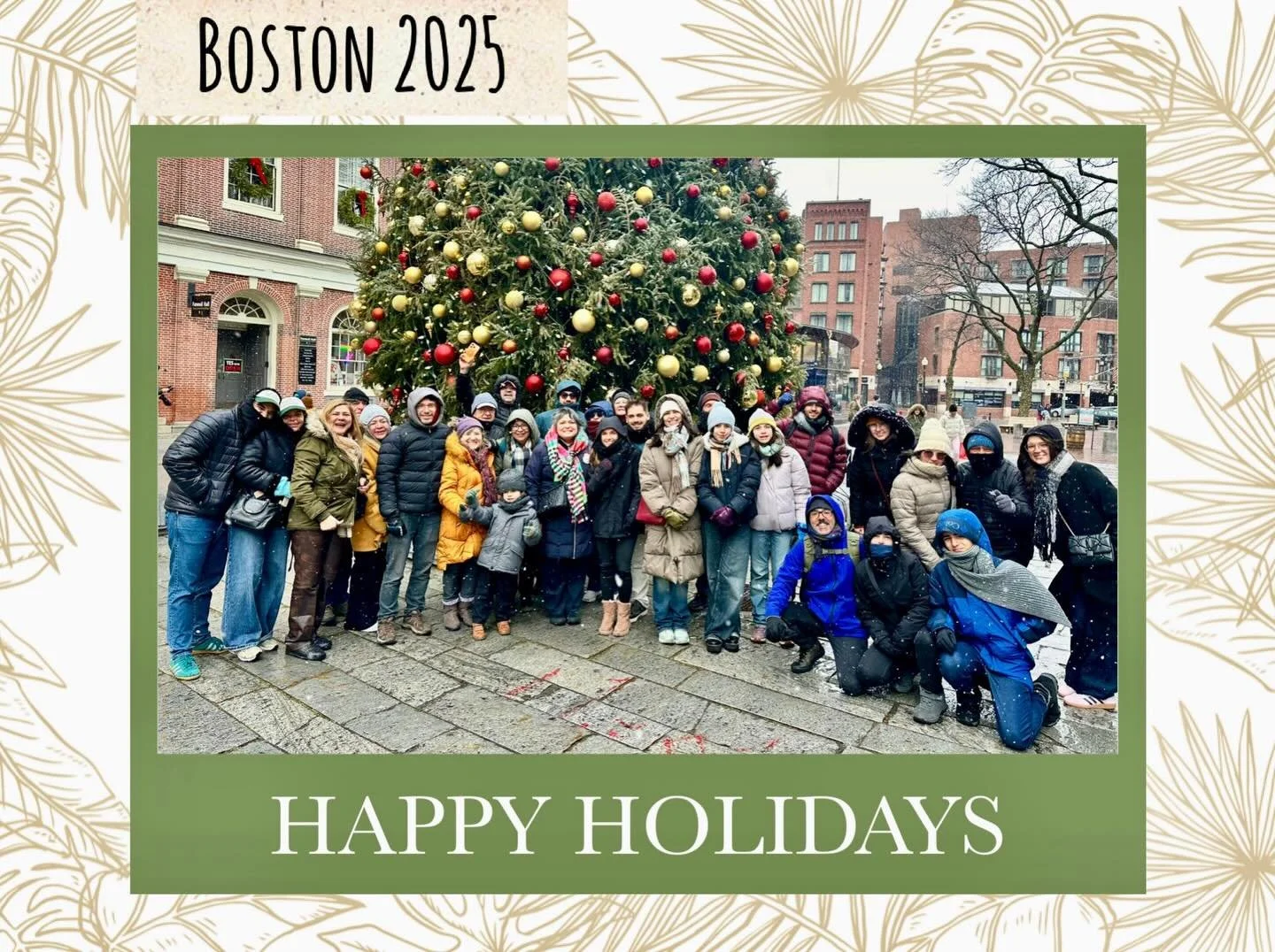 Navidad en Boston, compartiendo historia, ciudad y buenos momentos con viajeros de todo el mundo. 
Gracias por formar parte de esta experiencia! 

#boston #visitboston #bostonusa🇺🇸 #bostoncitylife #bostonwinter