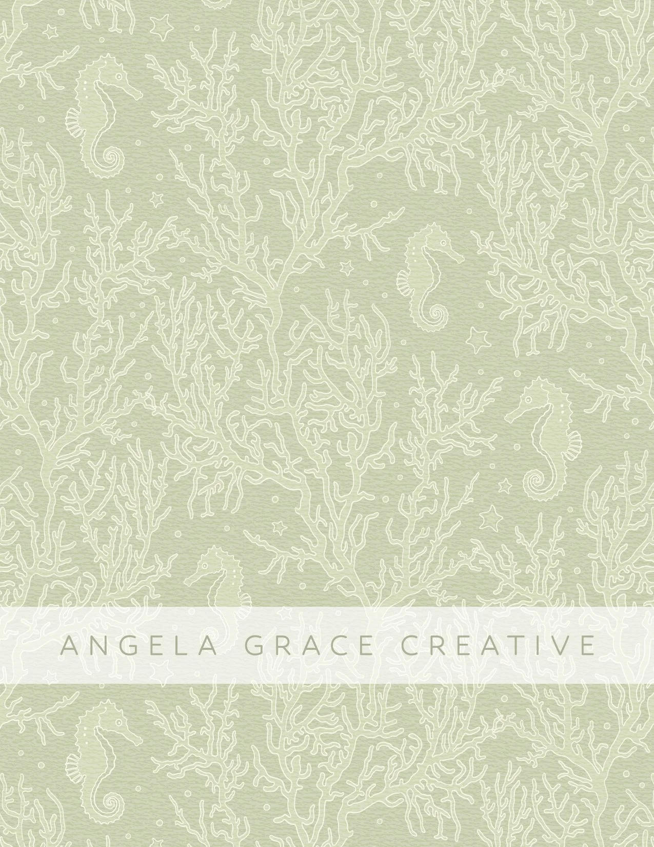 Coastal Seahorses & Coral - C2
