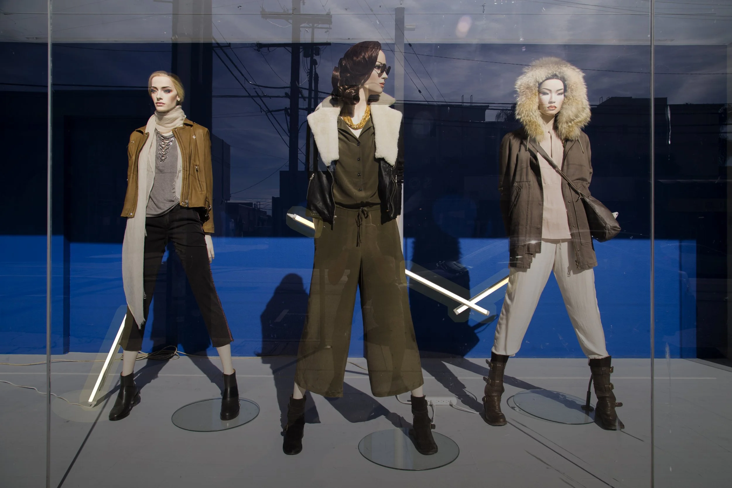 los angeles, madison boutique storefront