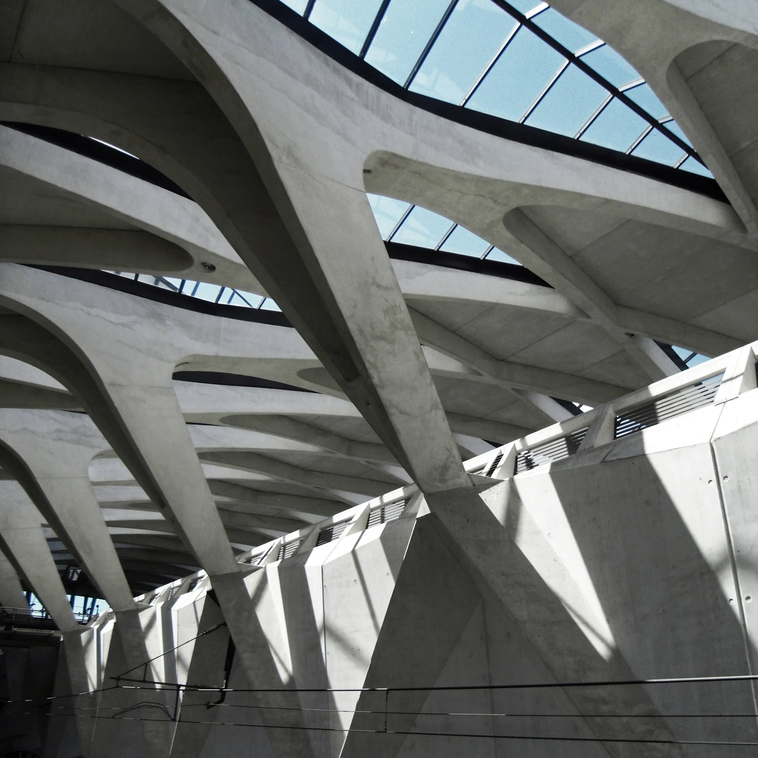 tgv station, lyon-saint-exupéry, france