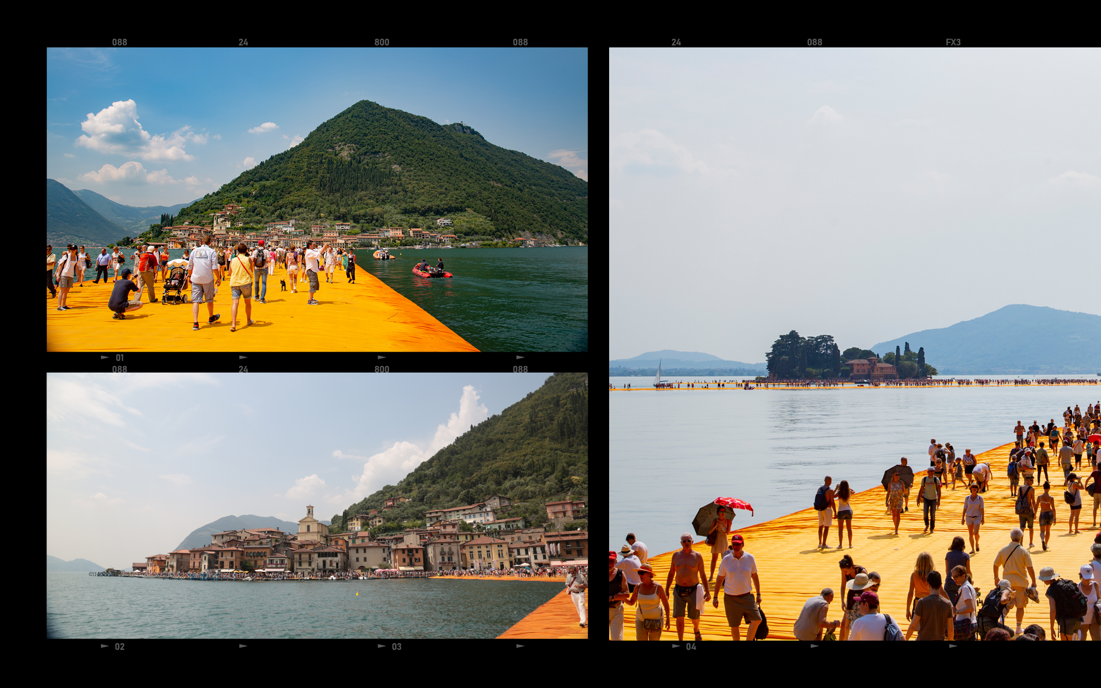 christo & jeanne-claude - the floating piers