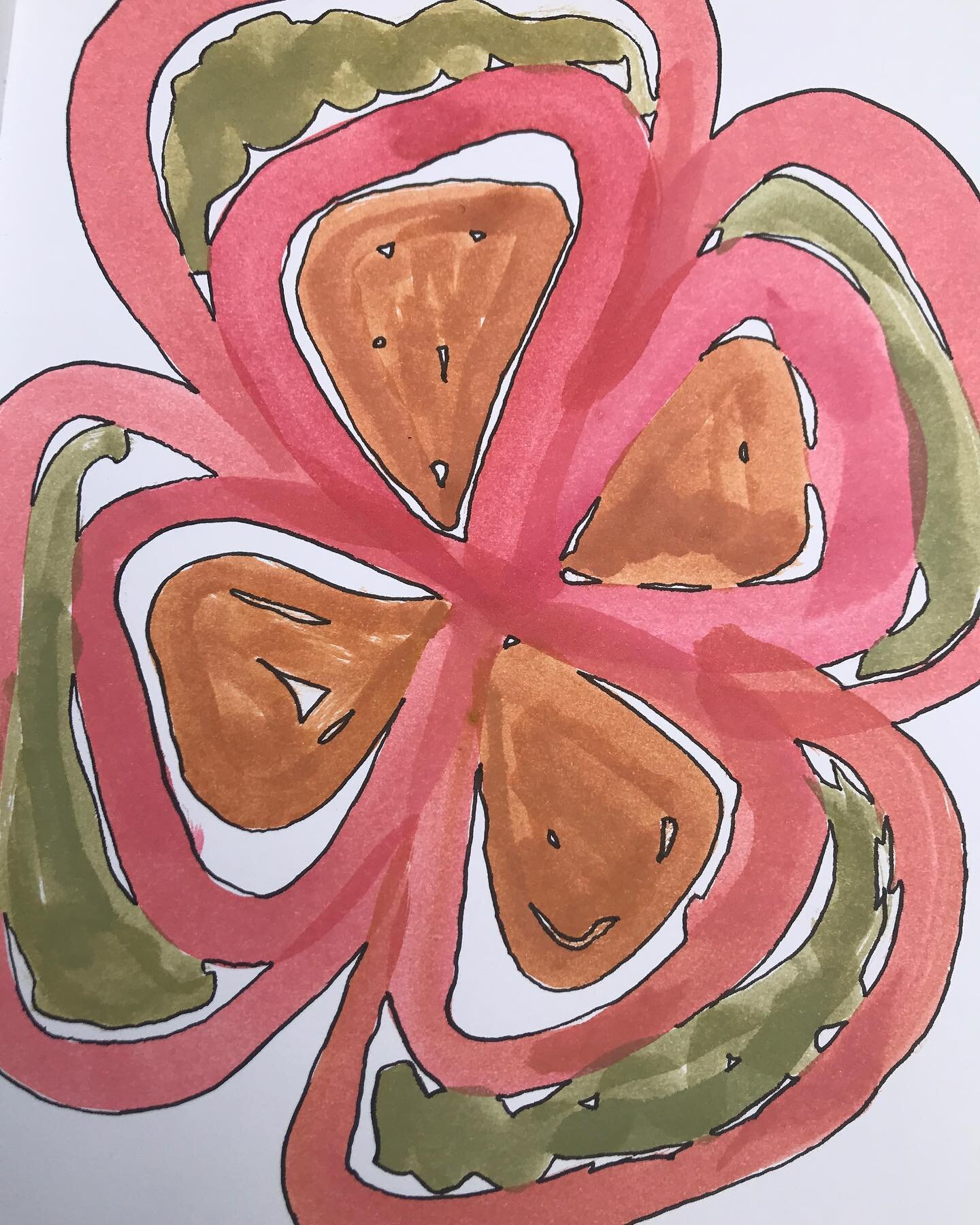 Holidays are coming to an end. Time to start thinking about colour and pattern. 

Gouache and pen.

#textiles2020 #pattern #patterndesign #fabricdesign #contemporarytextiles #drawing #handdrawnart #sketchtophotoshop #sketchideas #patternlove #pattern