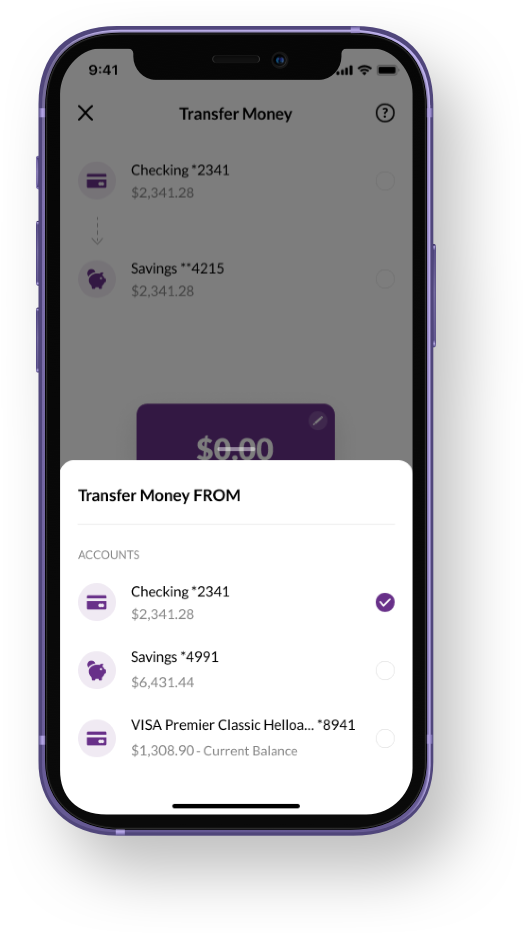 Instant account transfers