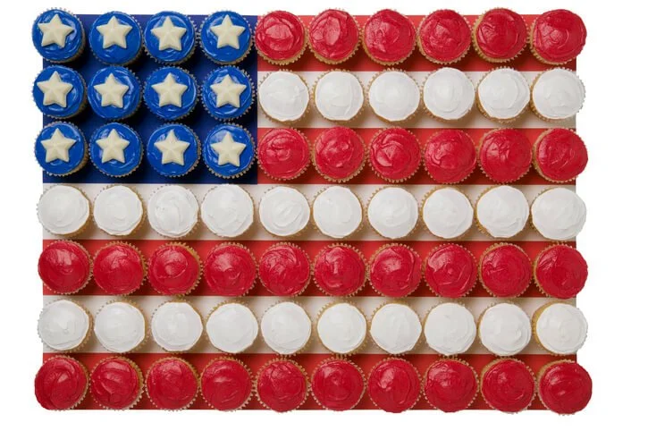 American Flag cake