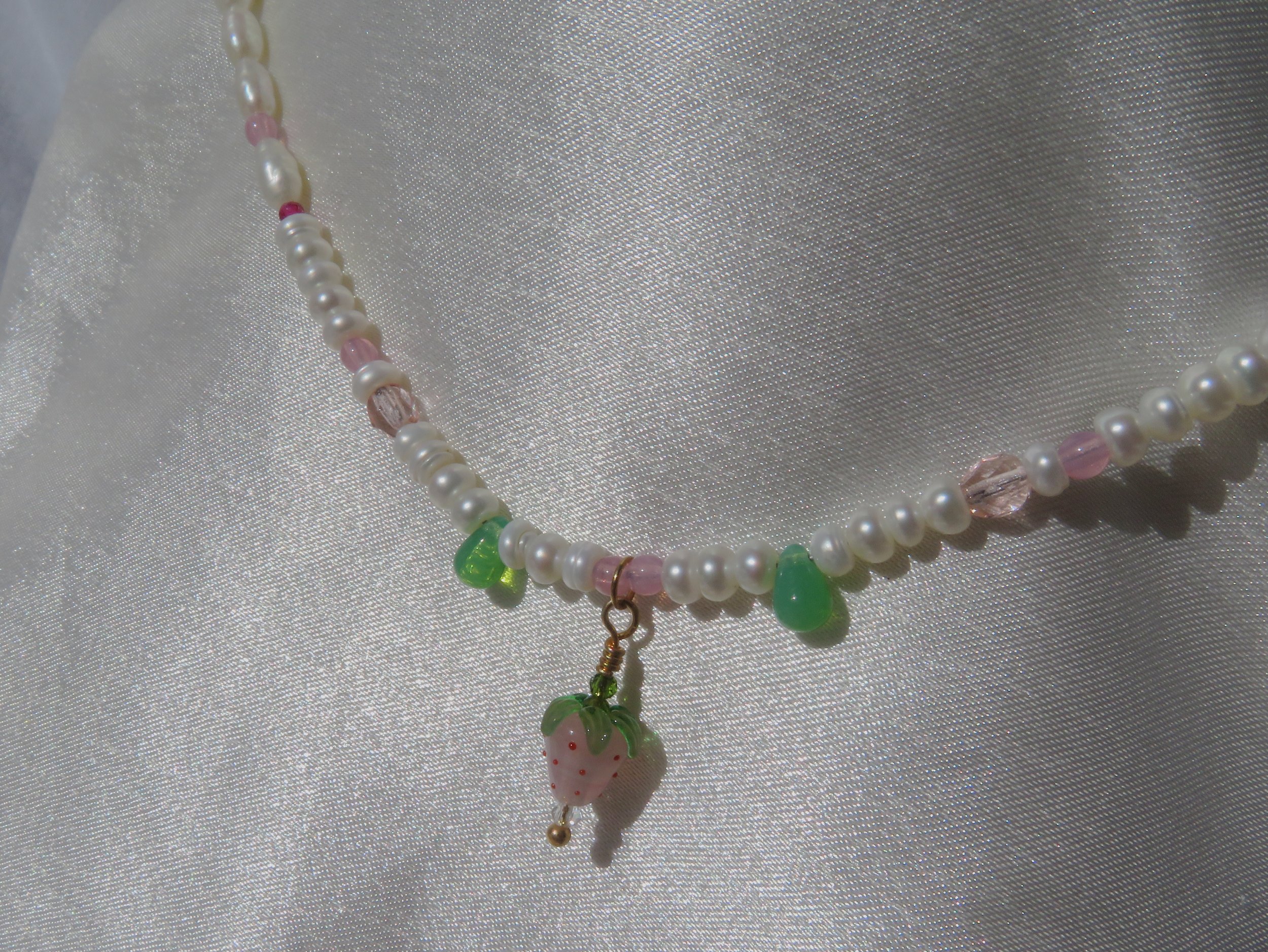 Mini Strawb Necklace