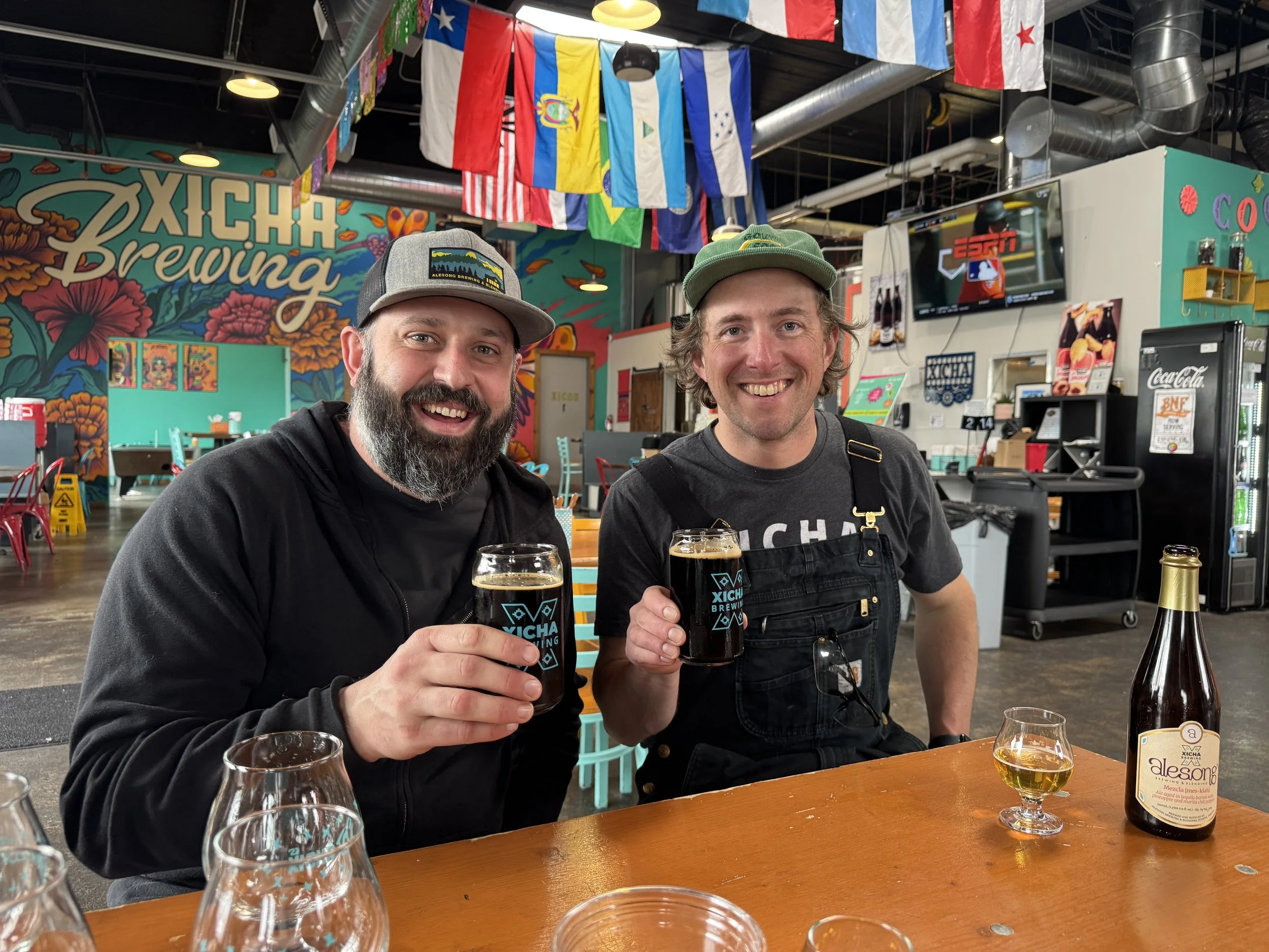 Collaborating with Xicha Brewing to create another tequila-barrel-aged beer