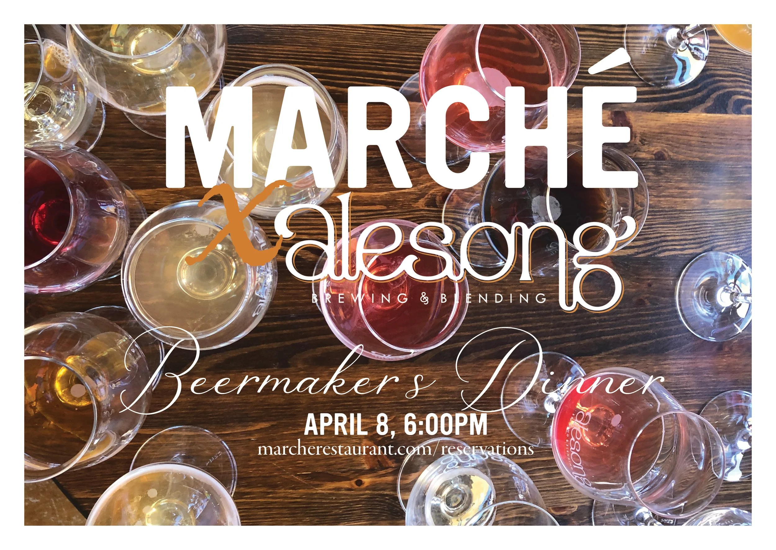 Beermaker's Dinner at Marché