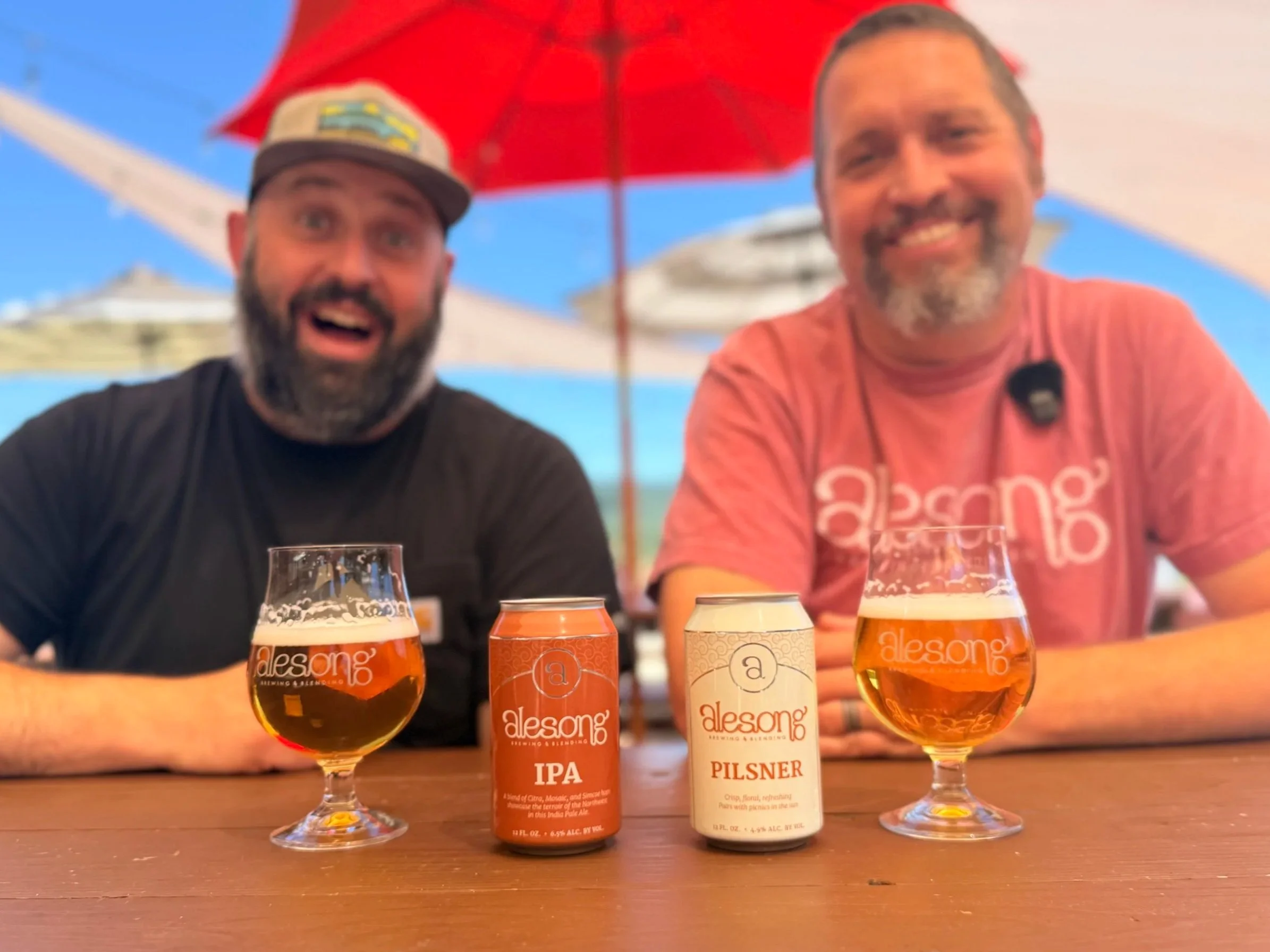 BIG NEWS: Alesong IPA &amp; Pilsner in cans soon!