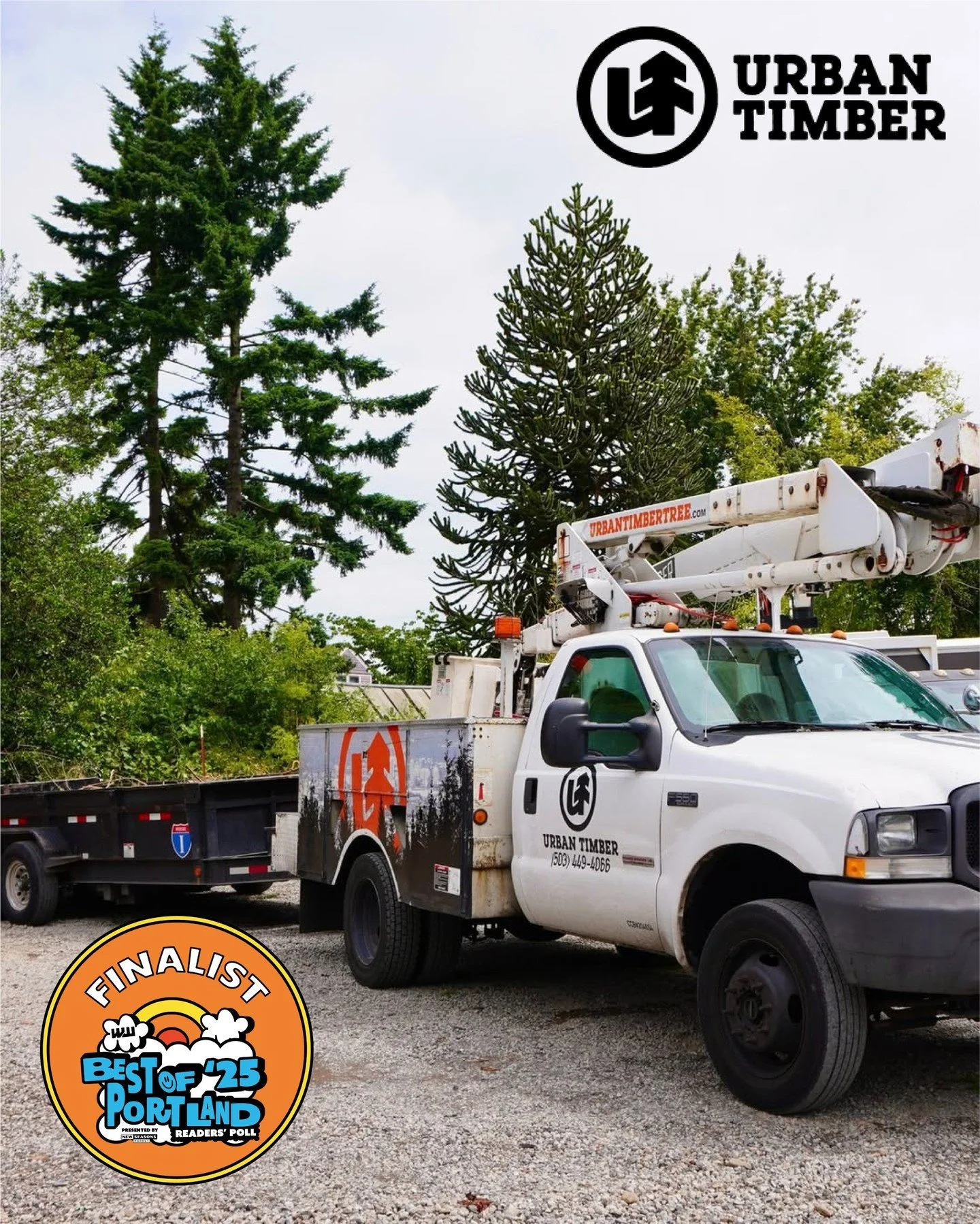 Shoutout to @urbantimbertree for being named a finalist for Best Tree/Landscaping Service in the Best of Portland Readers&rsquo; Poll!

Family-owned and operated since 2014, Urban Timber Tree Service is known for thoughtful, expert tree care that sup