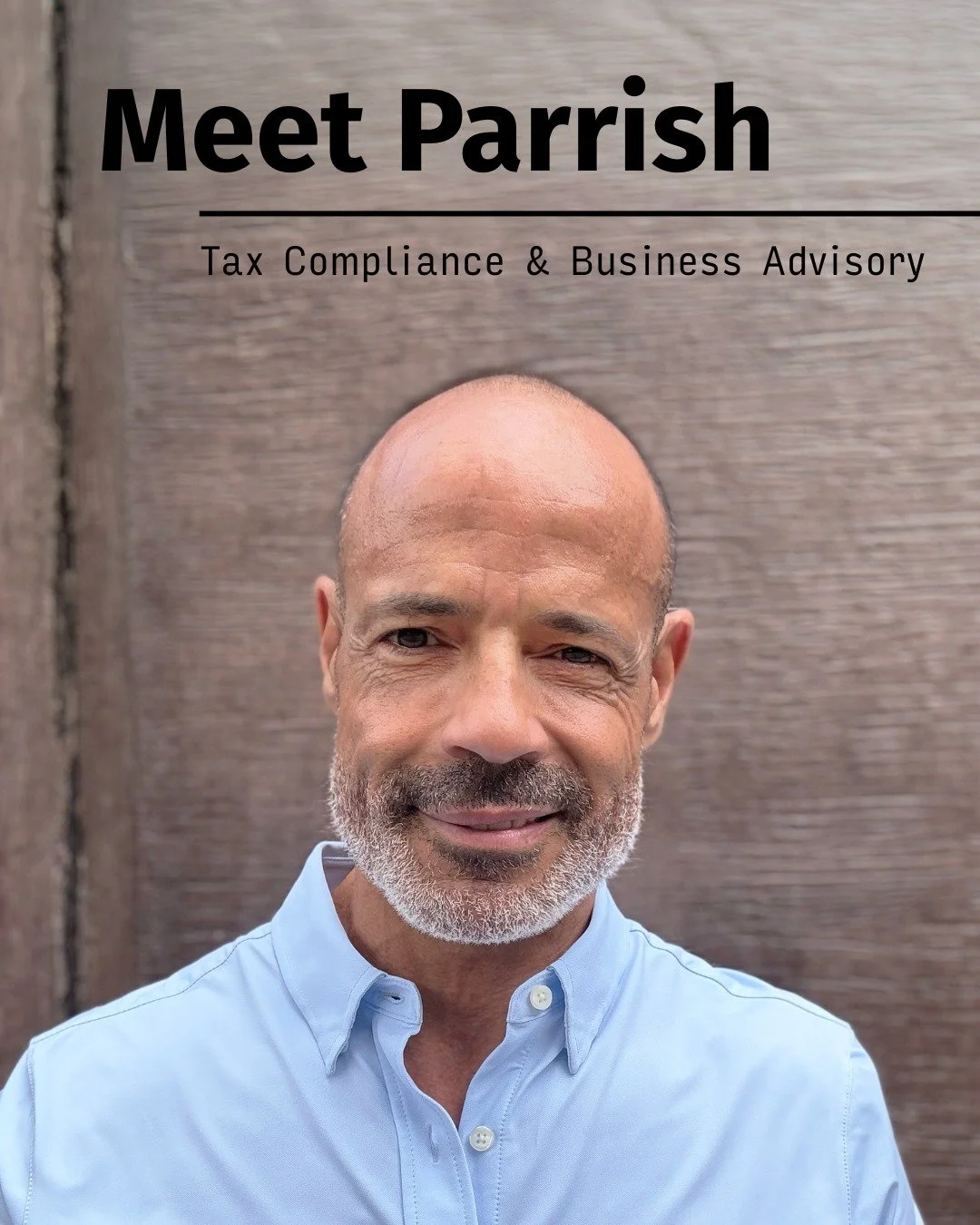 Say hello to Parrish Jones, our Tax Compliance and Business Advisory expert. With years of executive leadership experience across multiple industries, he helps clients navigate complex financial landscapes with clarity and confidence. When he&rsquo;s
