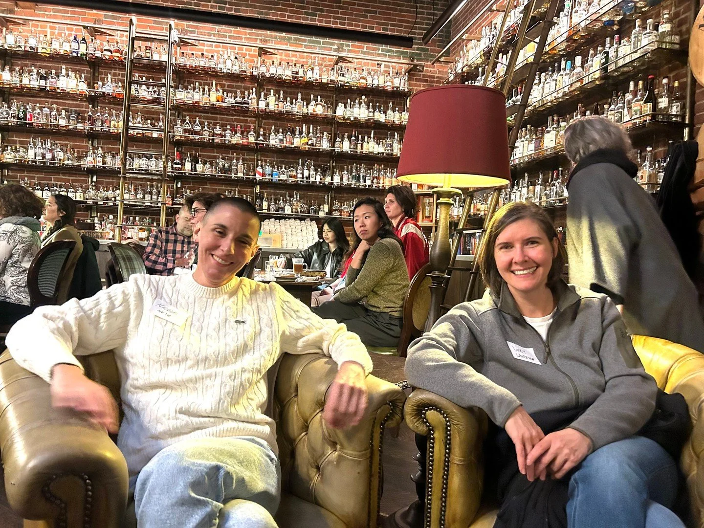 Attorneys Nicole and Lindy represented at the @multnomahwhiskeylibrary Bagels Not Bourbon event. Hosted by @kimi.ko of The Idea Factory, Bagels Not Bourbon seeks to bring together creative thinkers, civi leaders, and cultural changemakers for thought
