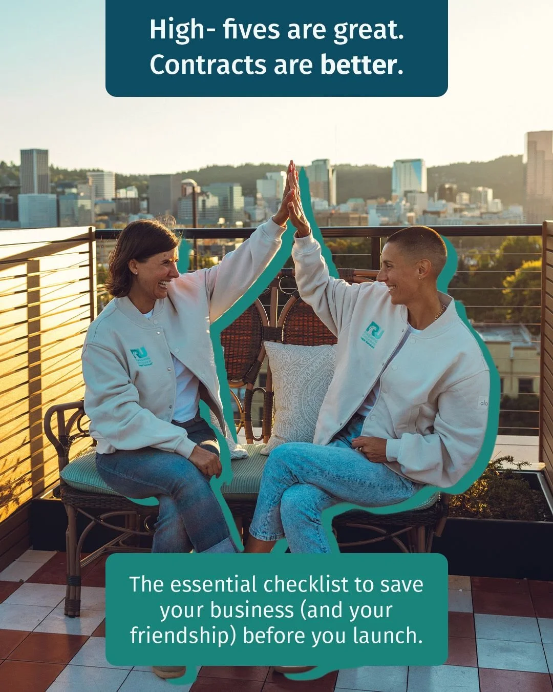 Starting a business with a friend? We love that!

However, starting a business with someone you enjoy being around is more than just &ldquo;I get along with this person.&rdquo; 

Before you launch, it&rsquo;s worth having a few honest conversations a