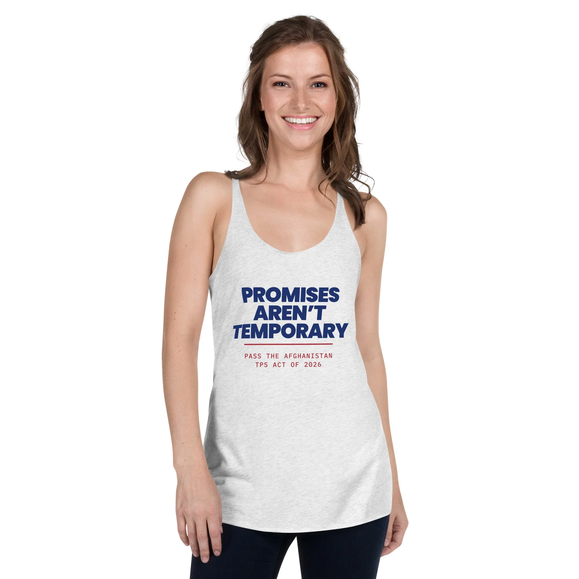 Promises Aren’t Temporary | Women’s Racerback Tank