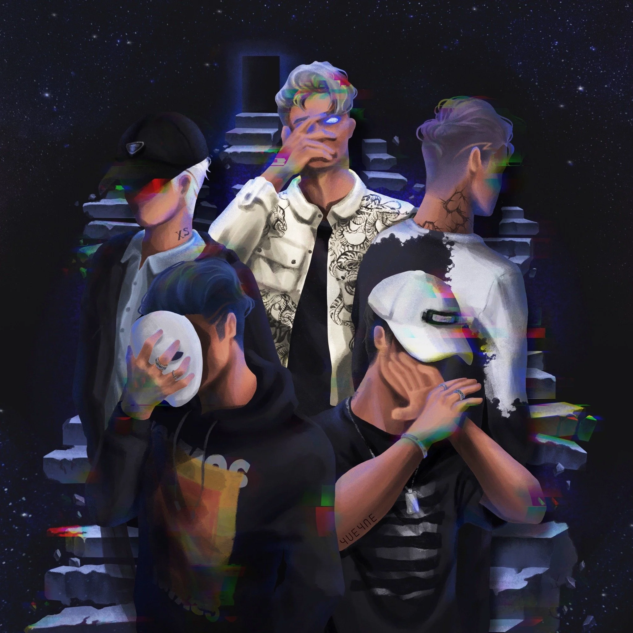 Album Cover Design, Digital Work, 2021