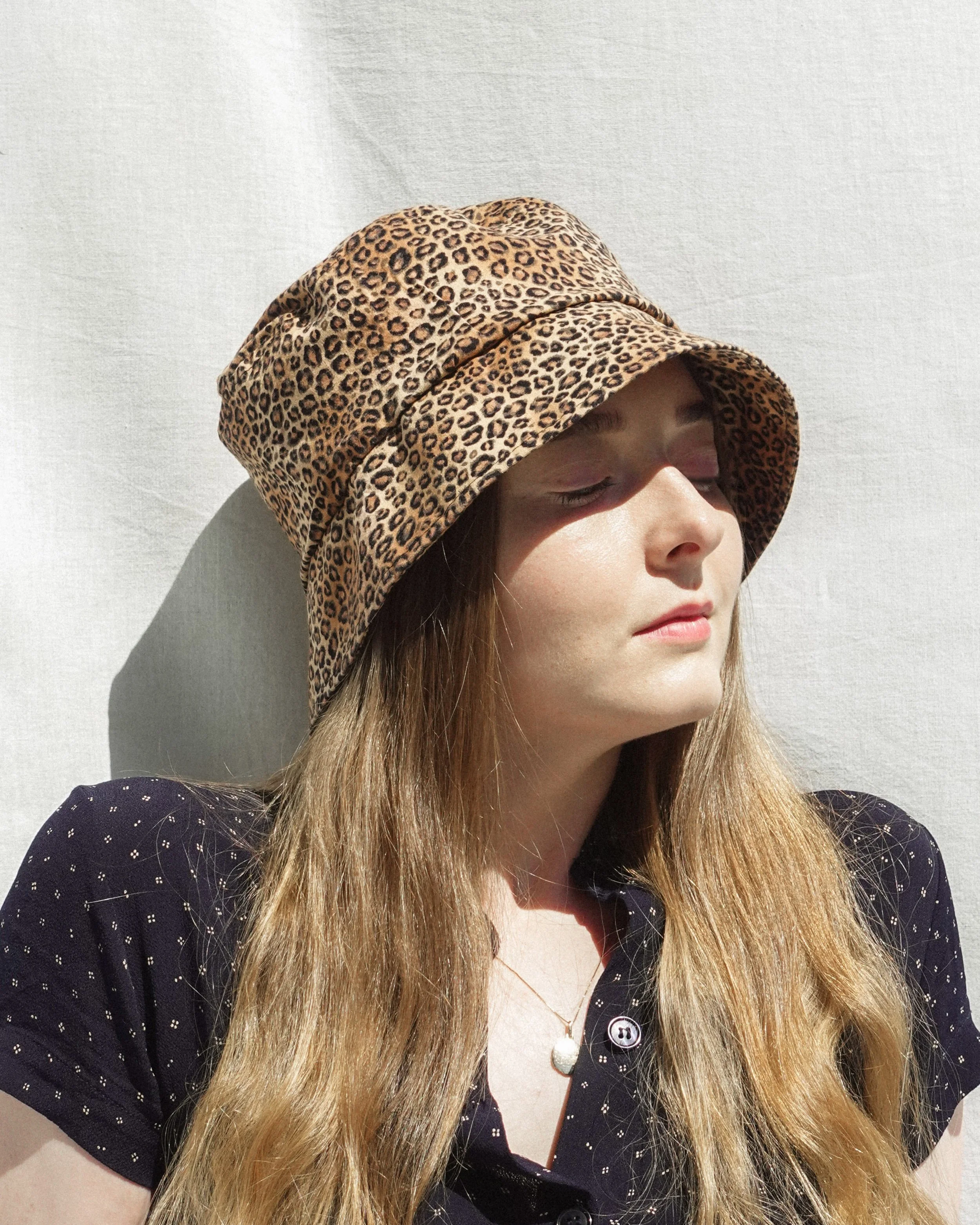 Leopard Print Bucket Hat